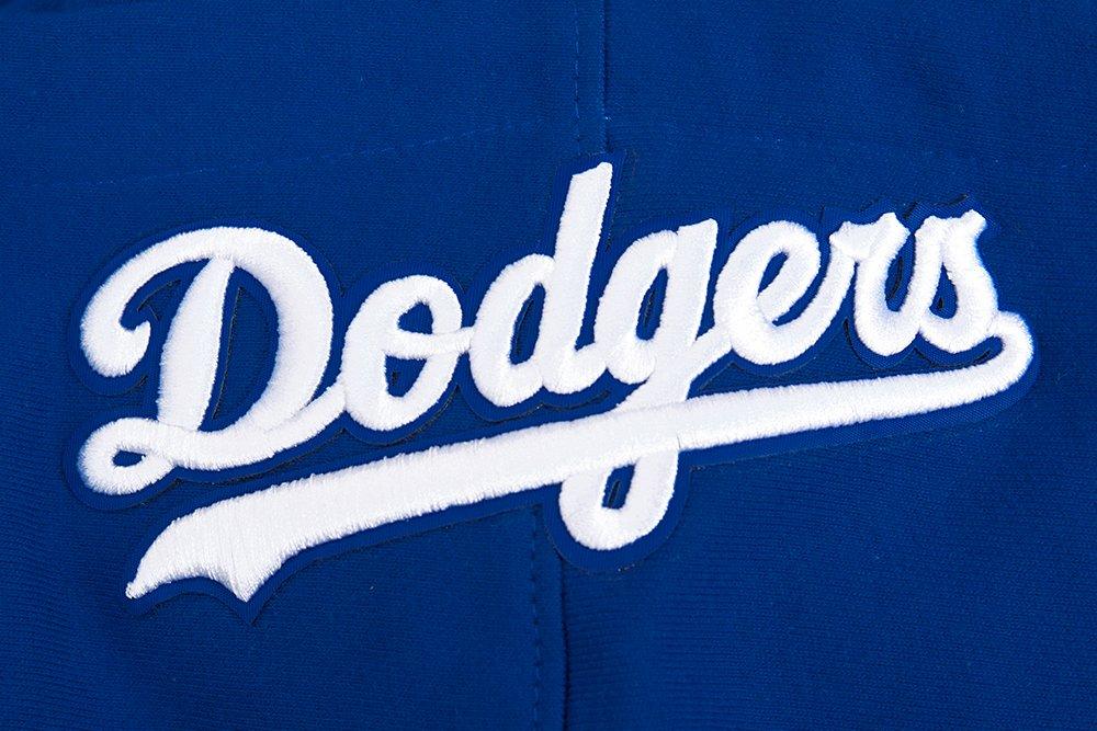 Pro Standard Men's MLB Los Angeles Dodgers Old English PO Hoodie -Blue - BLUE Thumbnail View 8