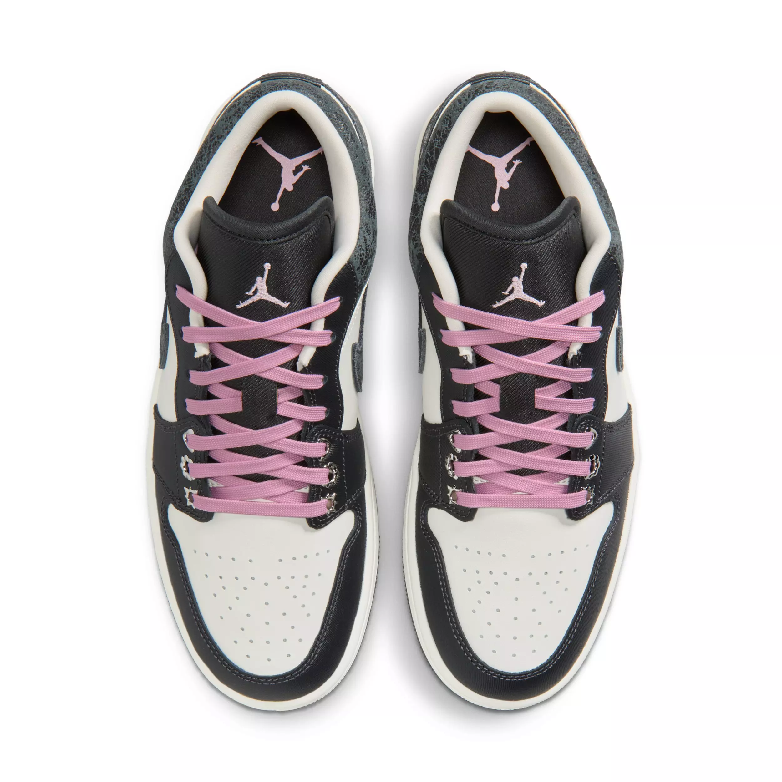 Jordan 1 Low SE "Anthracite/Sail/Coconut Milk/Iced Carmine" Women's Shoe - ANTHRACITE/SAIL/MILK/CARMINE