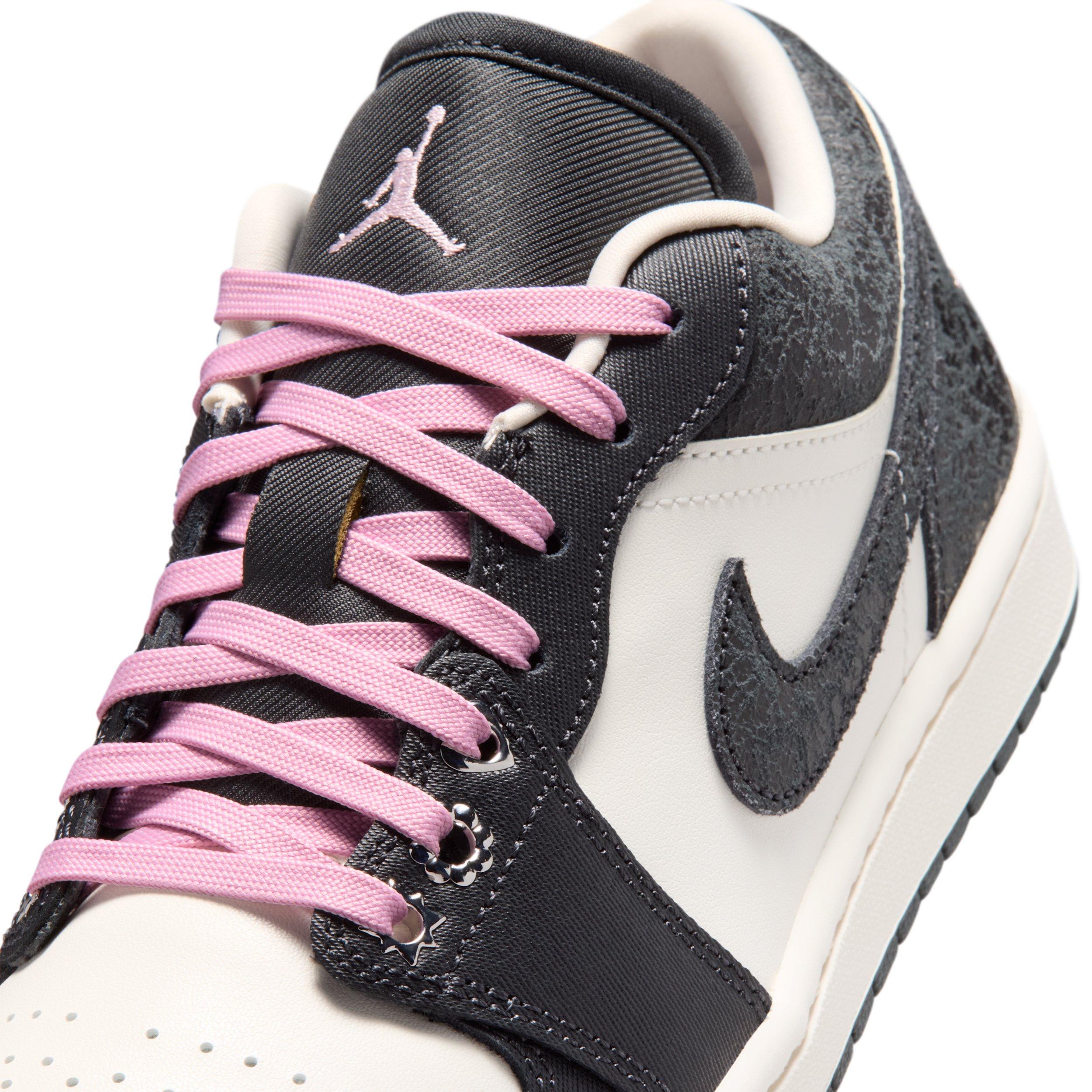 Jordan 1 Low SE "Anthracite/Sail/Coconut Milk/Iced Carmine" Women's Shoe - ANTHRACITE/SAIL/MILK/CARMINE Thumbnail View 7