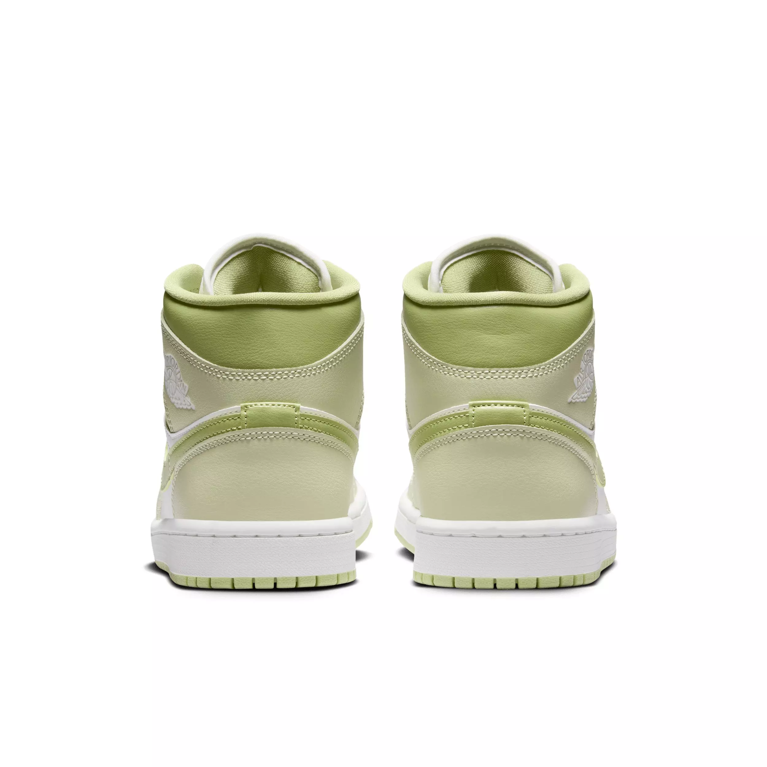 Jordan 1 Mid "Olive Aura/Lawn/Coconut Milk/Sail" Women's Shoe - OLIVE/LAWN/MILK/SAIL