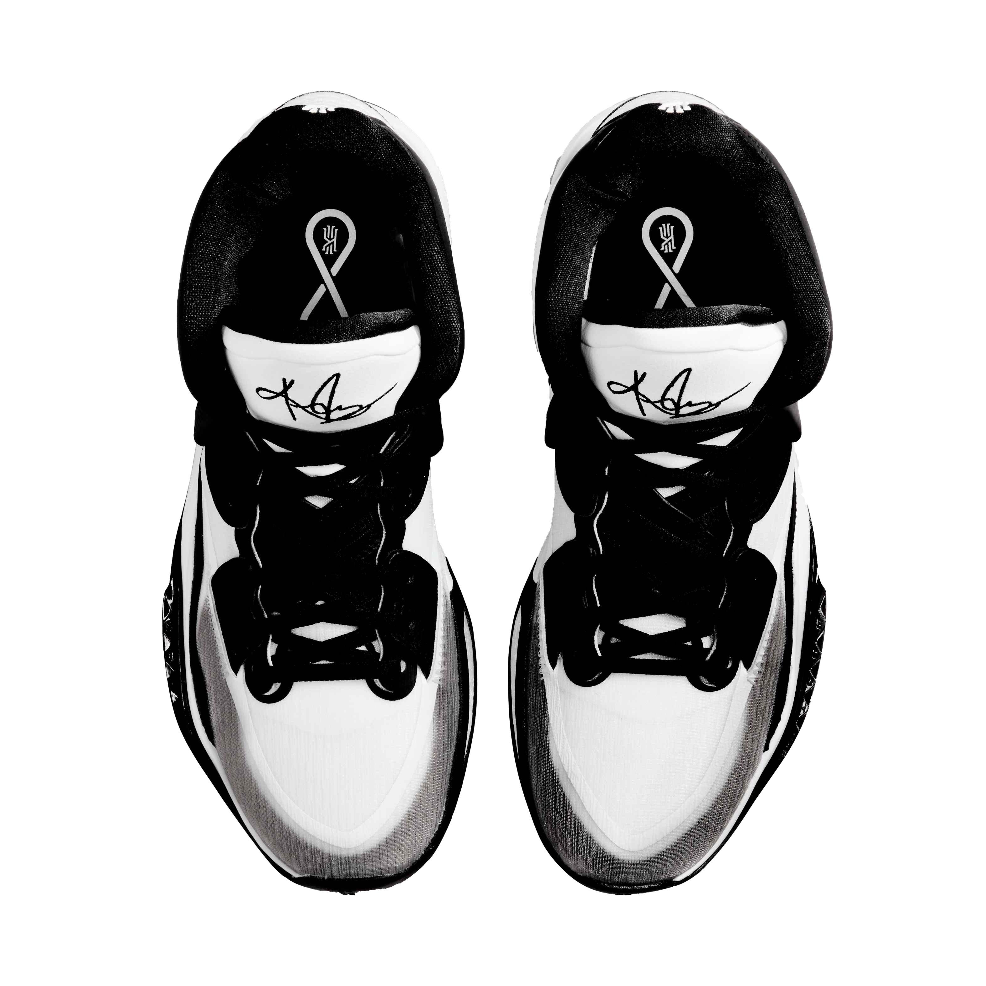 Nike Kyrie Infinity (Team) "White/Black/White" Unisex Basketball Shoe - WHITE Thumbnail View 4