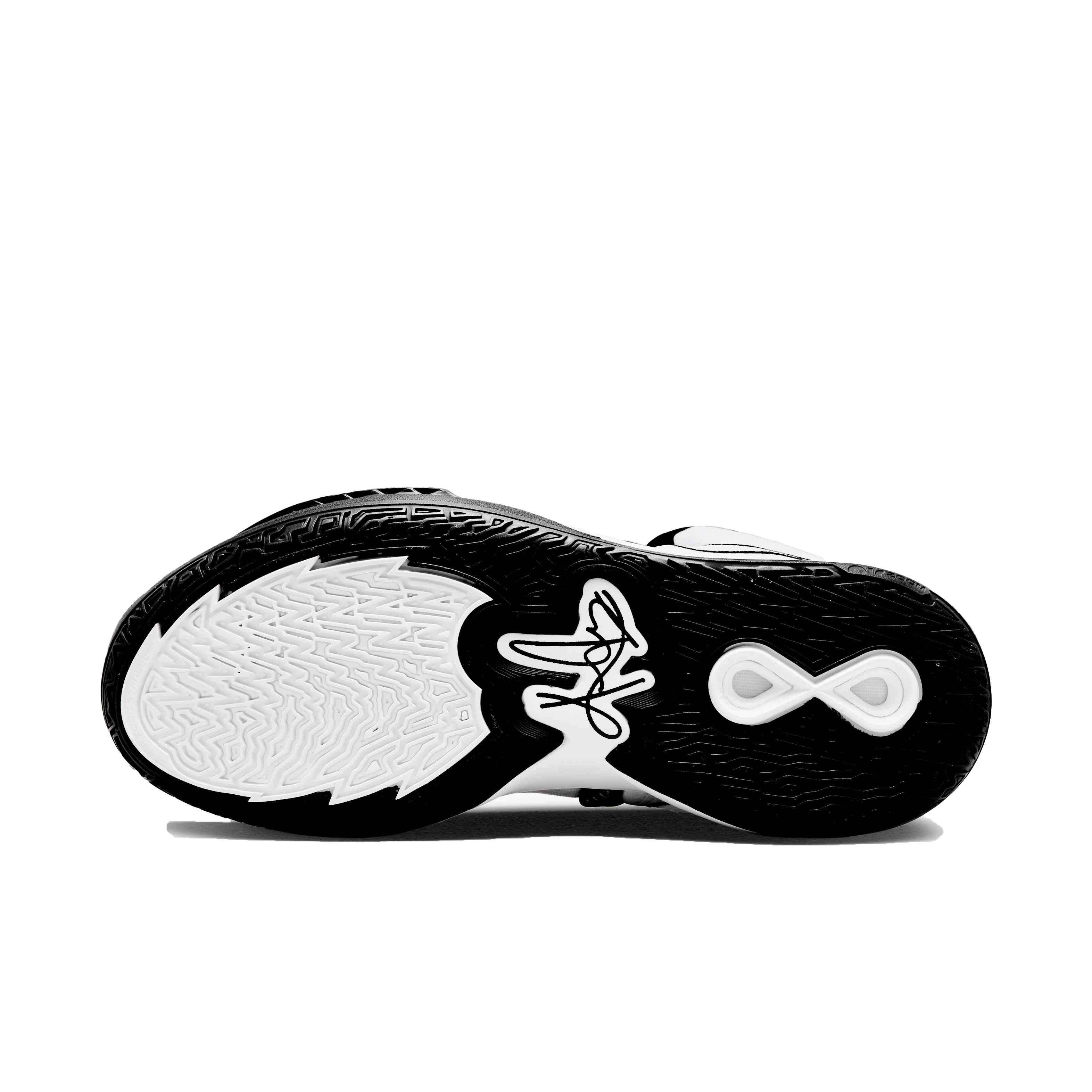 Nike Kyrie Infinity (Team) "White/Black/White" Unisex Basketball Shoe - WHITE Thumbnail View 6