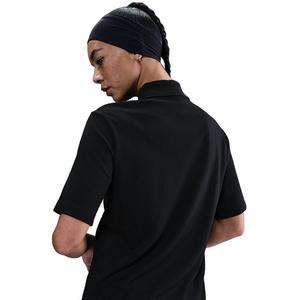 Nike Women's Sportswear Essential Short-Sleeve Polo Dress -Black