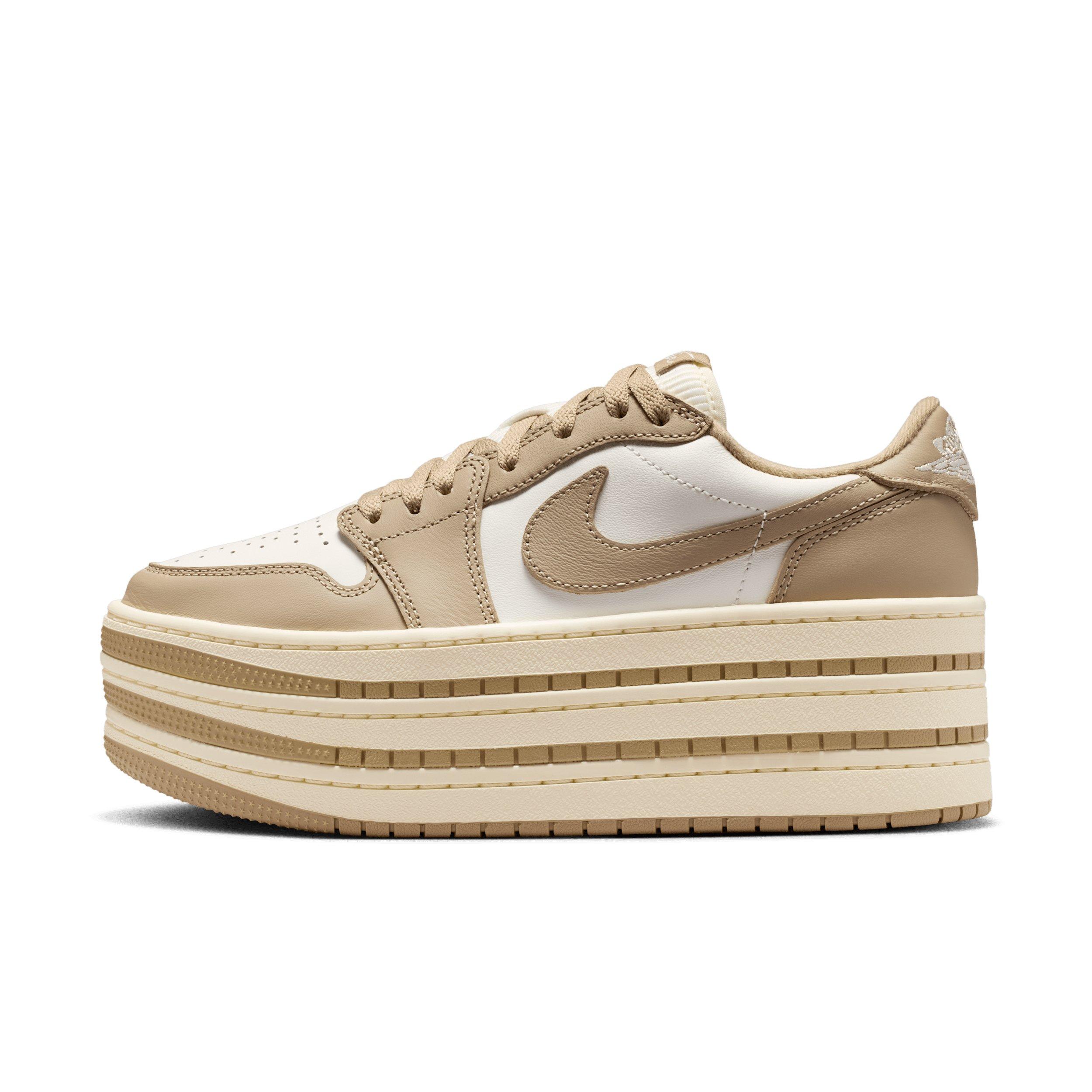 Jordan 1 Triple Stack "Khaki/Sail/Coconut Milk/Khaki" Women's Shoe - KHAKI/SAIL/MILK/KHAKI Thumbnail View 2