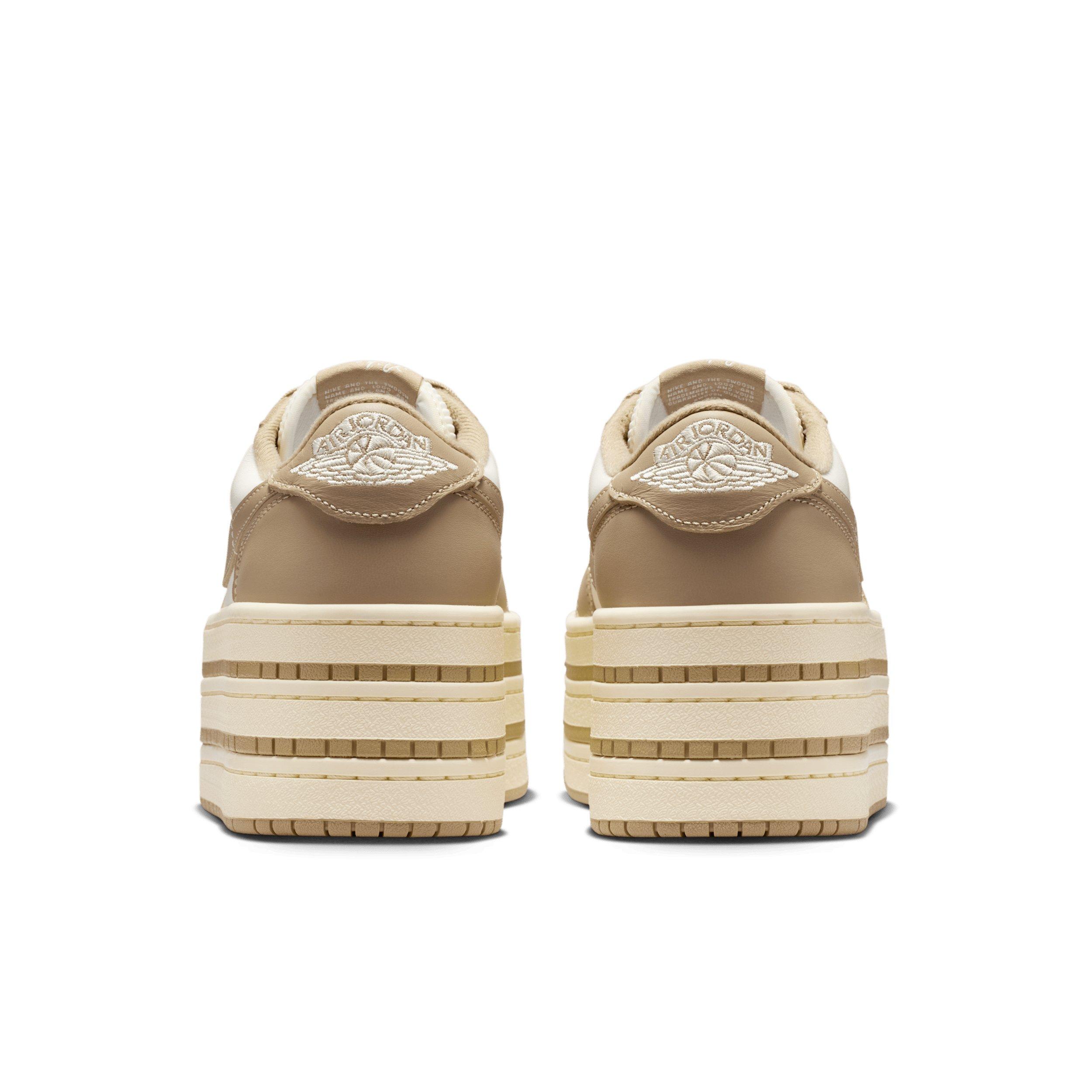 Jordan 1 Triple Stack "Khaki/Sail/Coconut Milk/Khaki" Women's Shoe - KHAKI/SAIL/MILK/KHAKI Thumbnail View 5