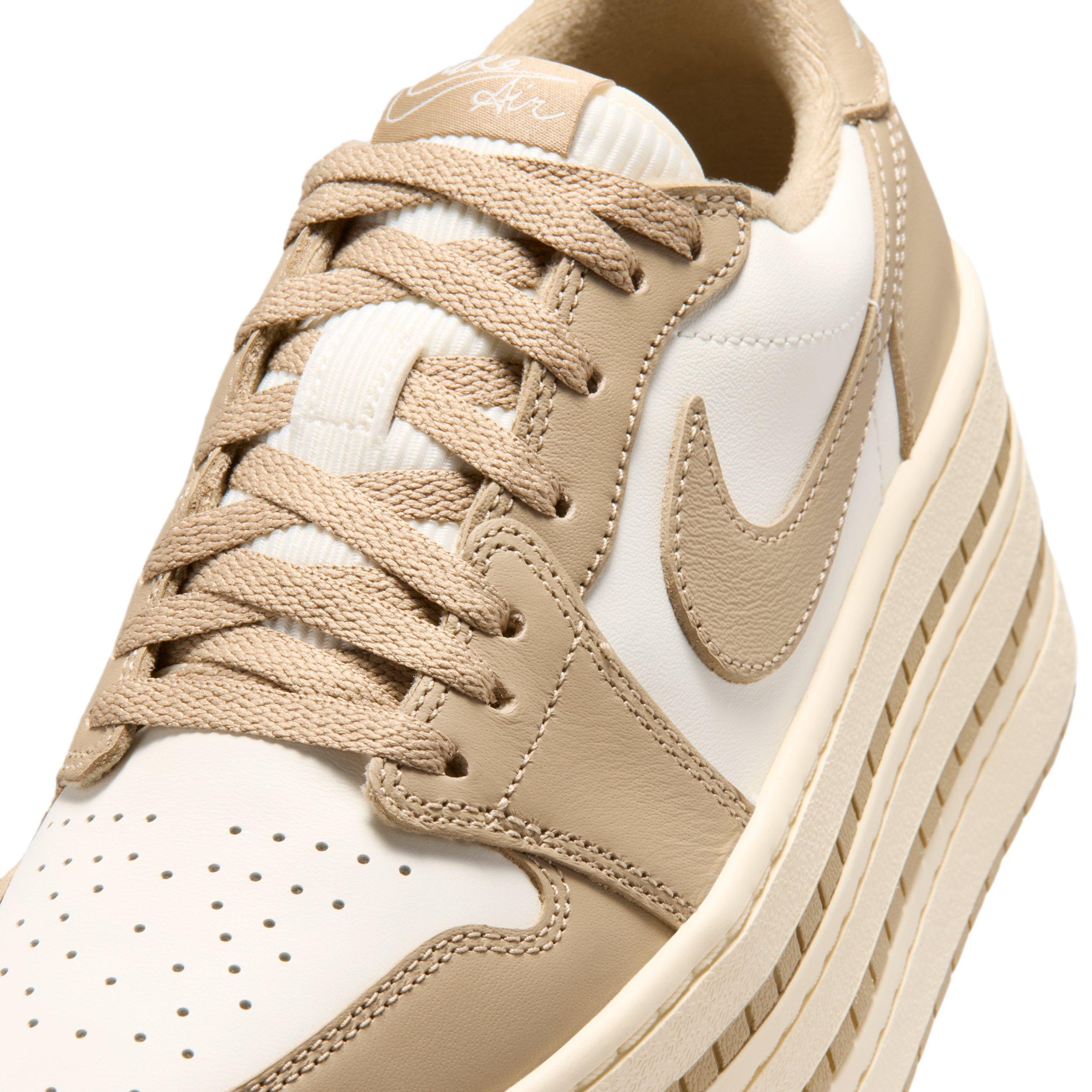 Jordan 1 Triple Stack "Khaki/Sail/Coconut Milk/Khaki" Women's Shoe - KHAKI/SAIL/MILK/KHAKI Thumbnail View 7