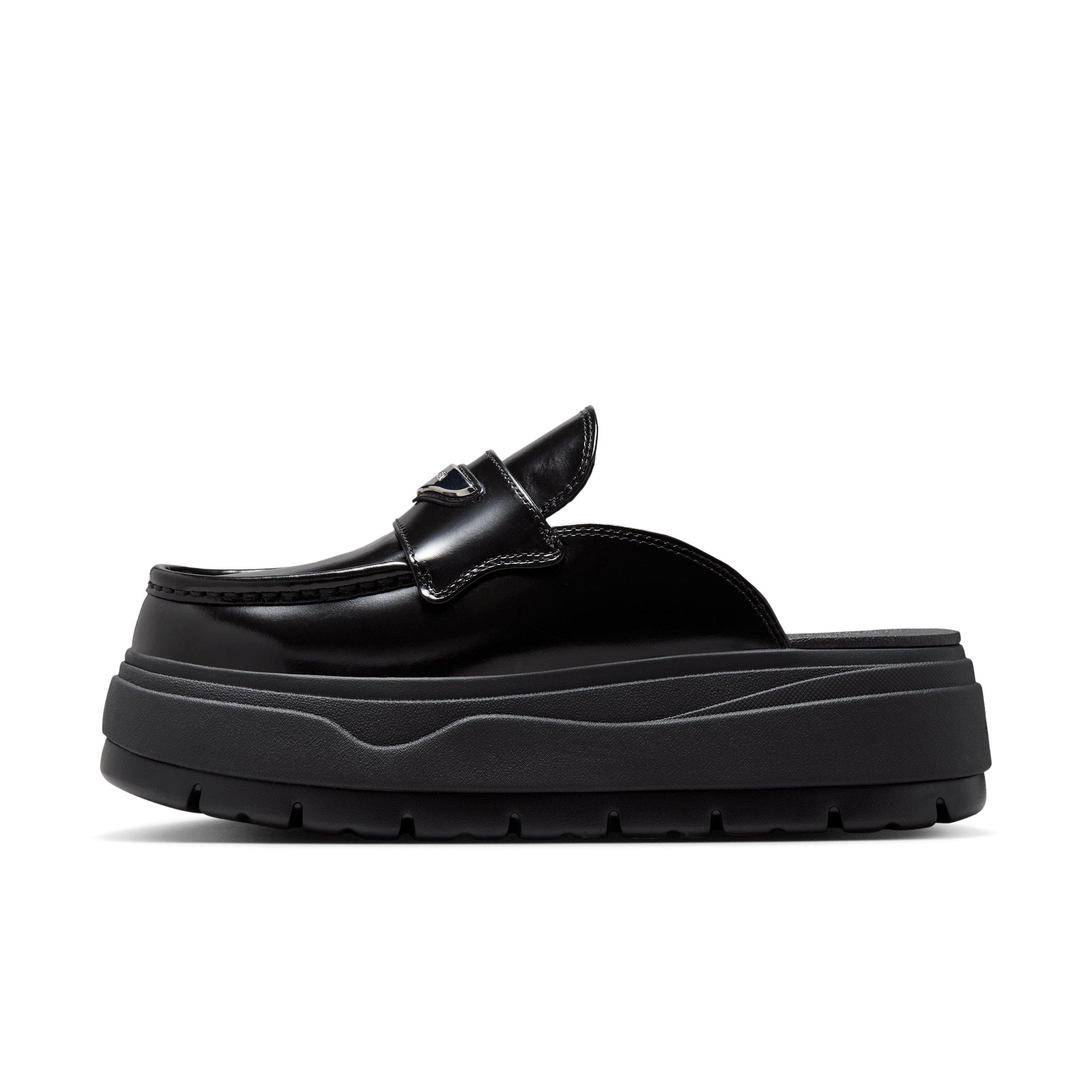 Jordan Mule "Black/Metallic Silver" Women's Shoe - BLACK/SILVER Thumbnail View 2