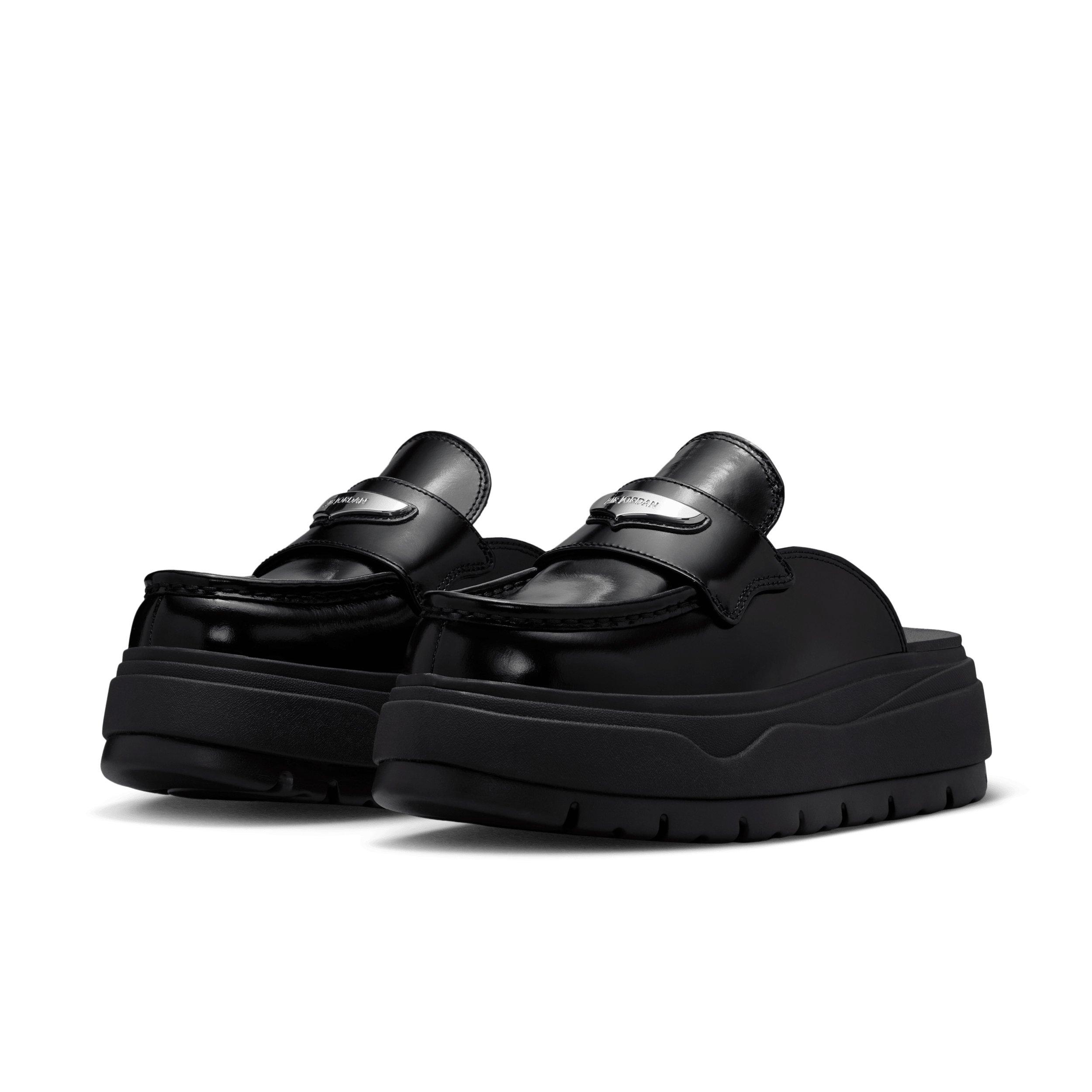 Jordan Mule "Black/Metallic Silver" Women's Shoe - BLACK/SILVER Thumbnail View 3