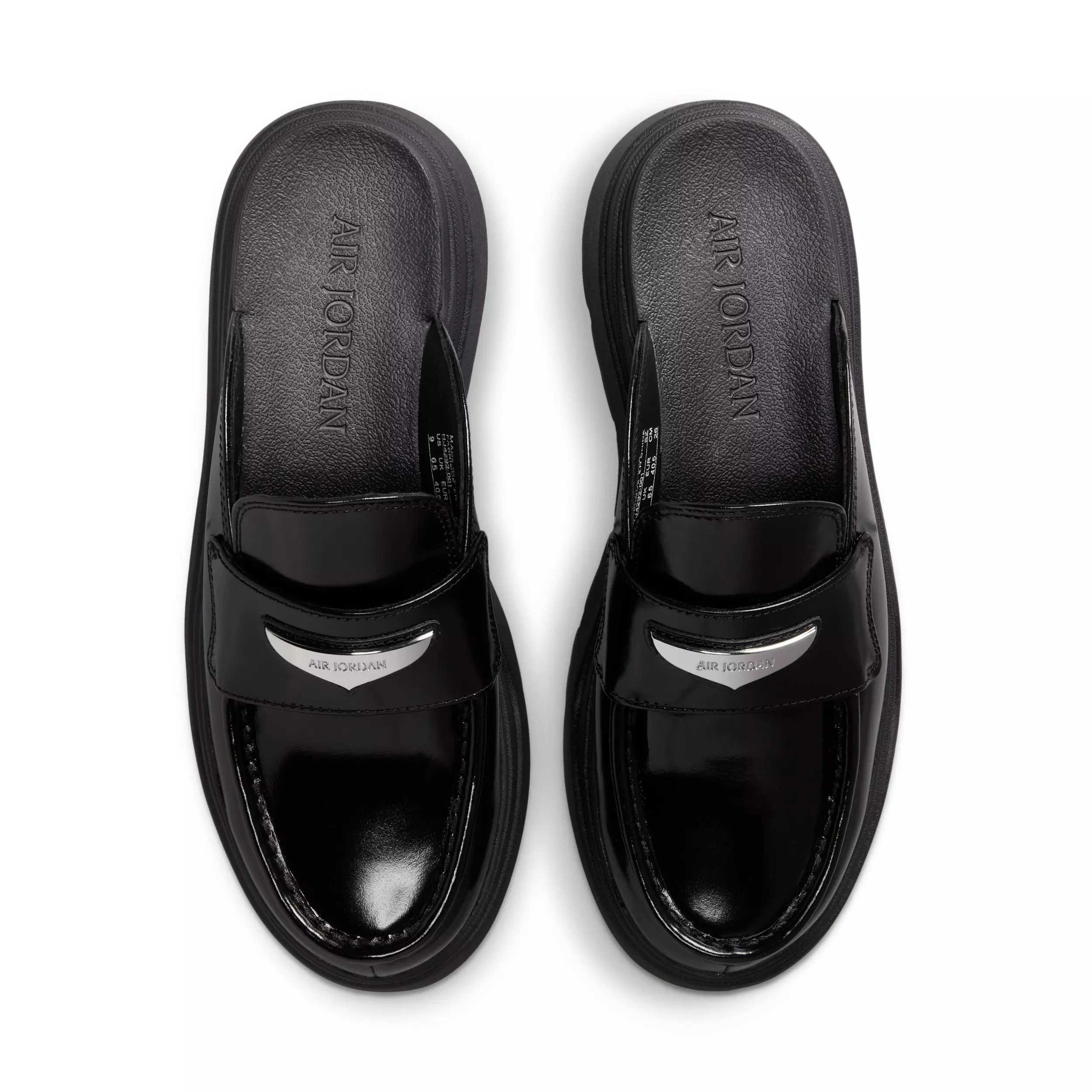 Jordan Mule "Black/Metallic Silver" Women's Shoe - BLACK/SILVER