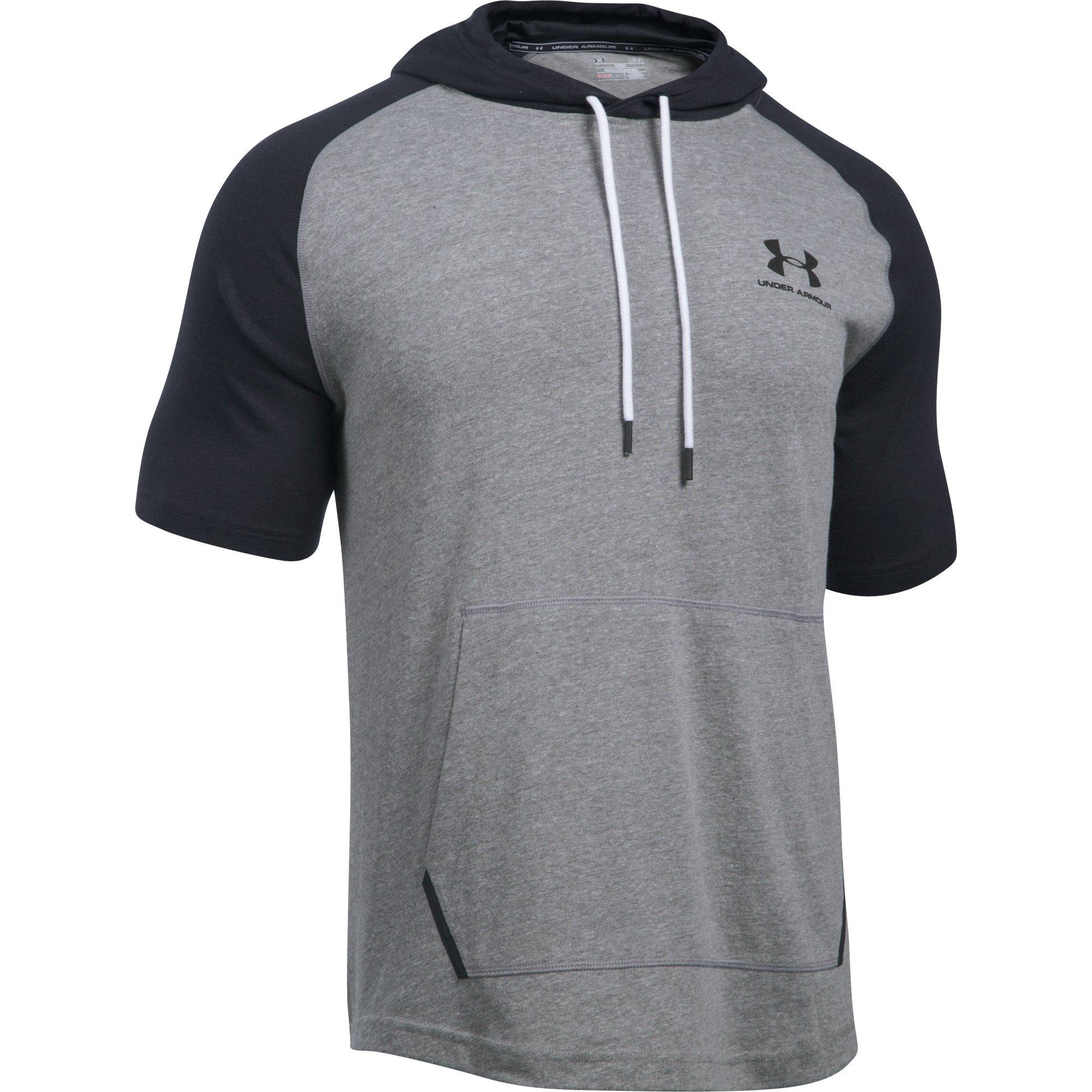 under armor short sleeve hoodie