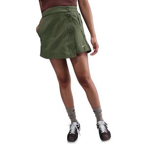 Nike Women's Sportswear Essential Woven Skort -Olive