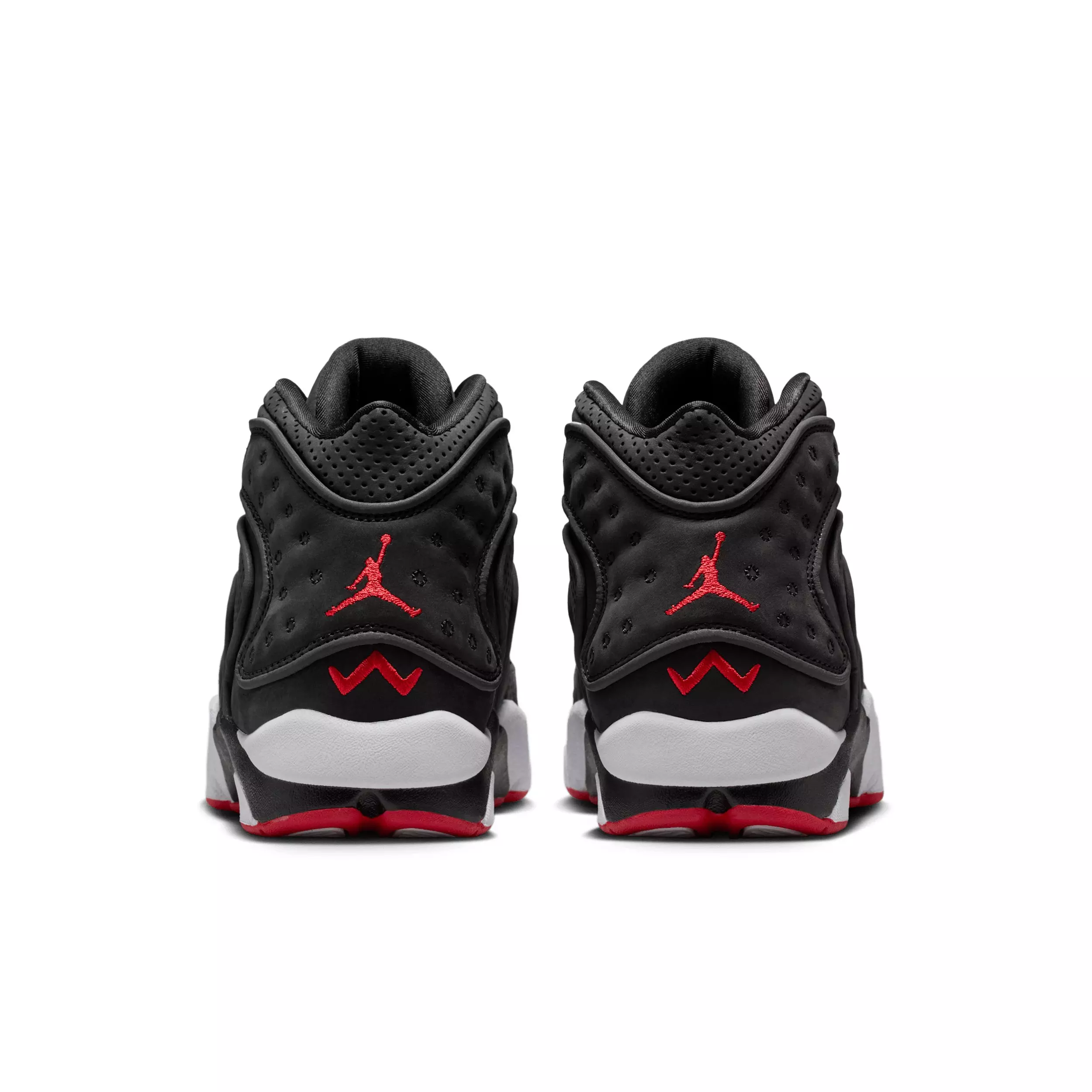 Jordan OG "Black/White/University Red" Women's Shoe - BLACK/WHITE/RED