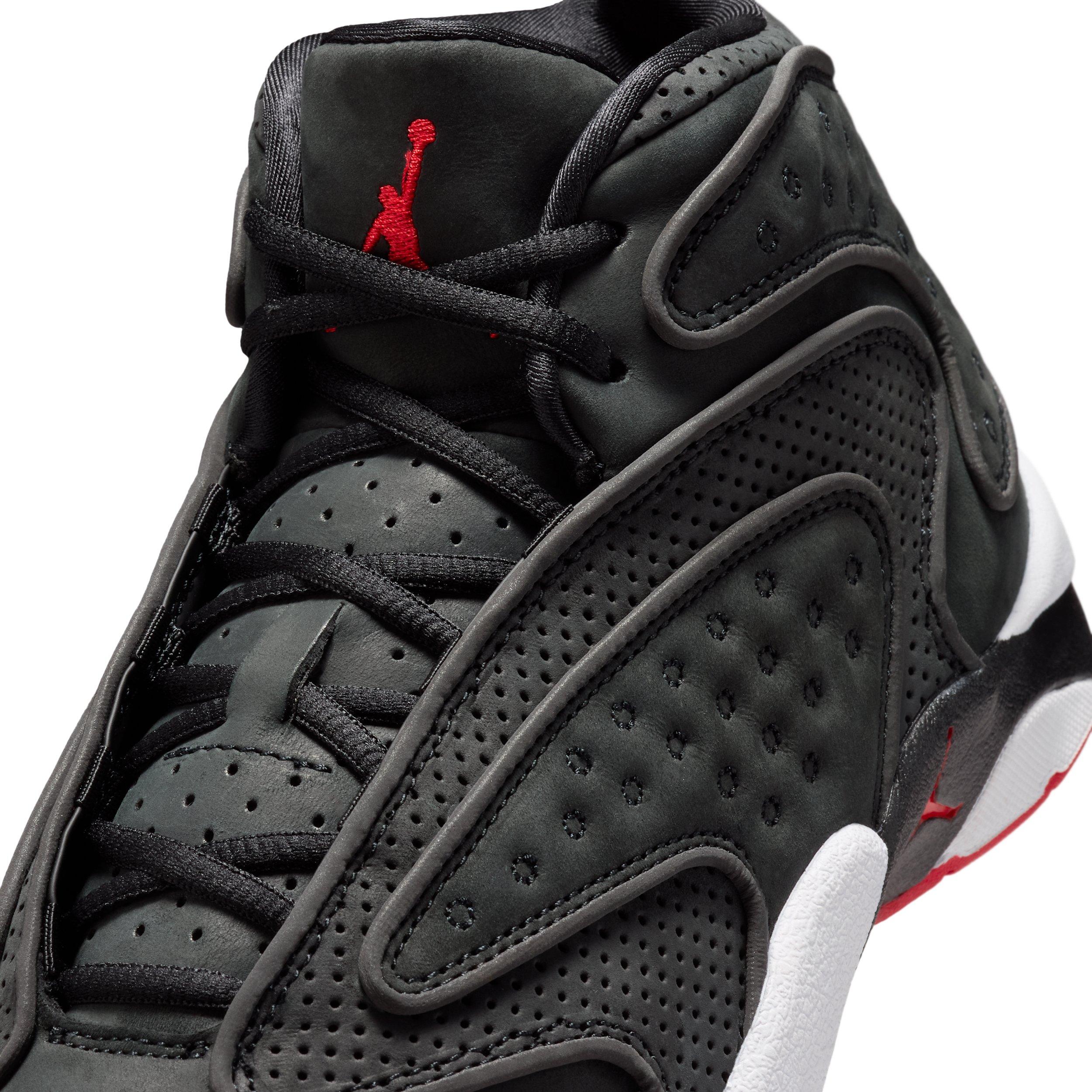 Jordan OG "Black/White/University Red" Women's Shoe - BLACK/WHITE/RED Thumbnail View 7