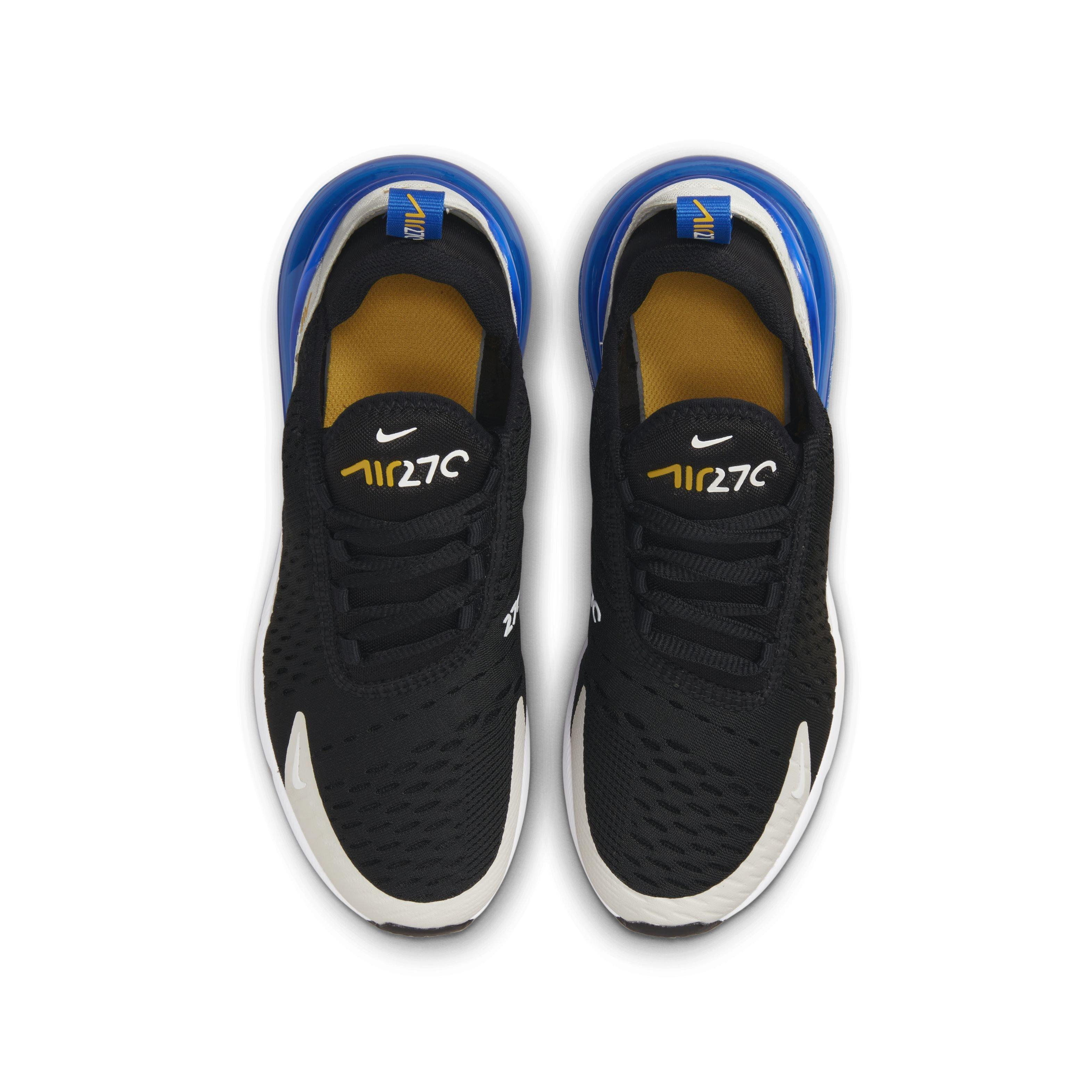 Nike Air Max 270 White/Black/Gold Men's Shoe - Hibbett