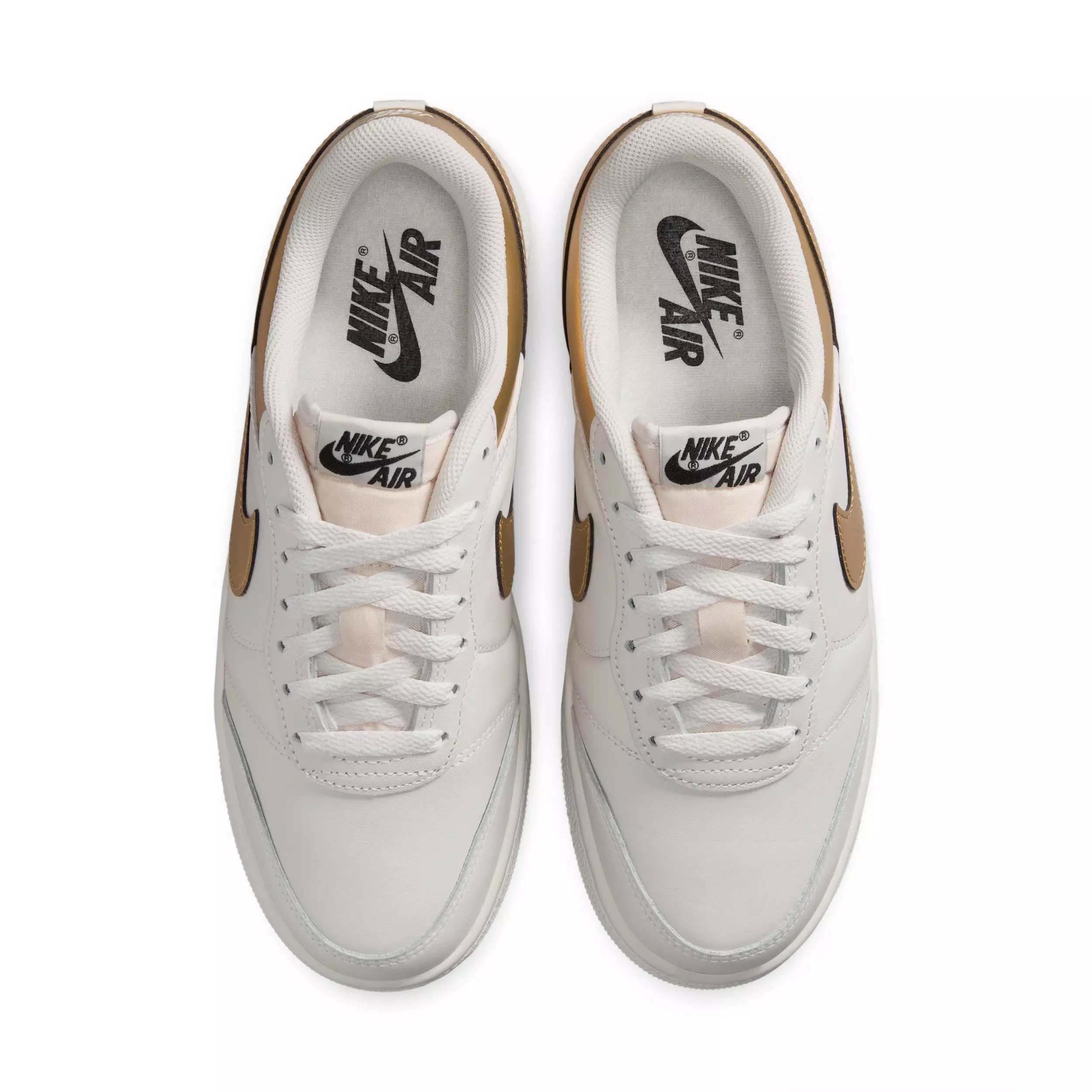 Jordan Skyline Low "Swan/Black/Metallic Gold" Women's Shoe - SWAN/BLACK/GOLD