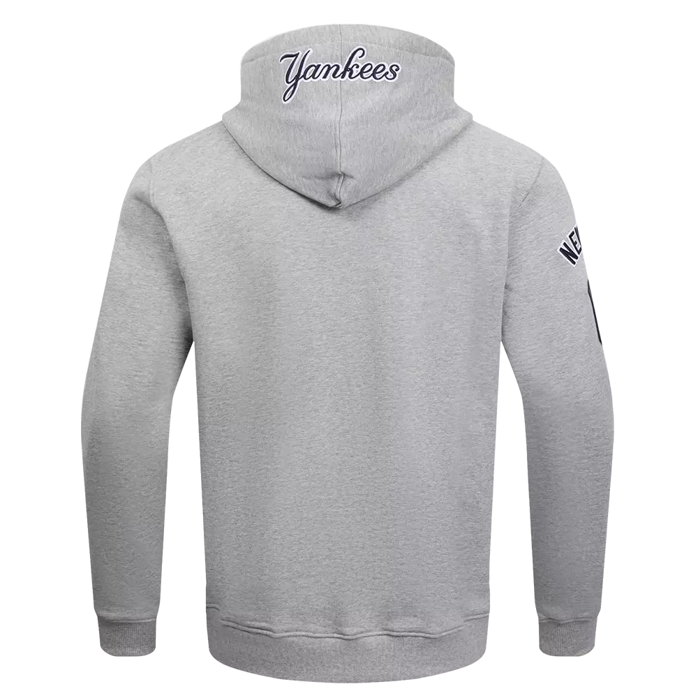 Pro Standard Men's MLB New York Yankees Old English PO Hoodie - Grey - GREY