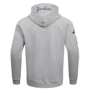 Pro Standard Men's MLB New York Yankees Old English PO Hoodie -Grey