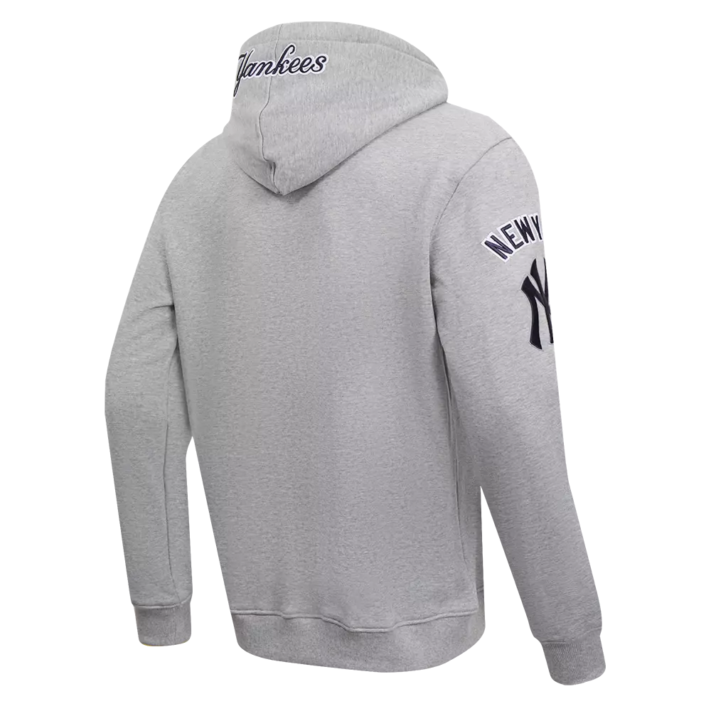 Pro Standard Men's MLB New York Yankees Old English PO Hoodie - Grey - GREY