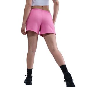 Nike Women's Sportswear Chill Terry Mid-Rise 4" French Terry Shorts -Pink