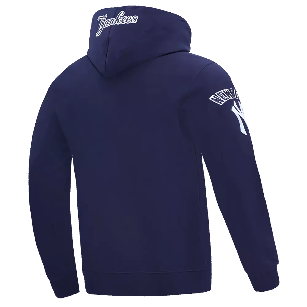 Pro Standard Men's MLB New York Yankees Old English PO Hoodie - Navy - NAVY