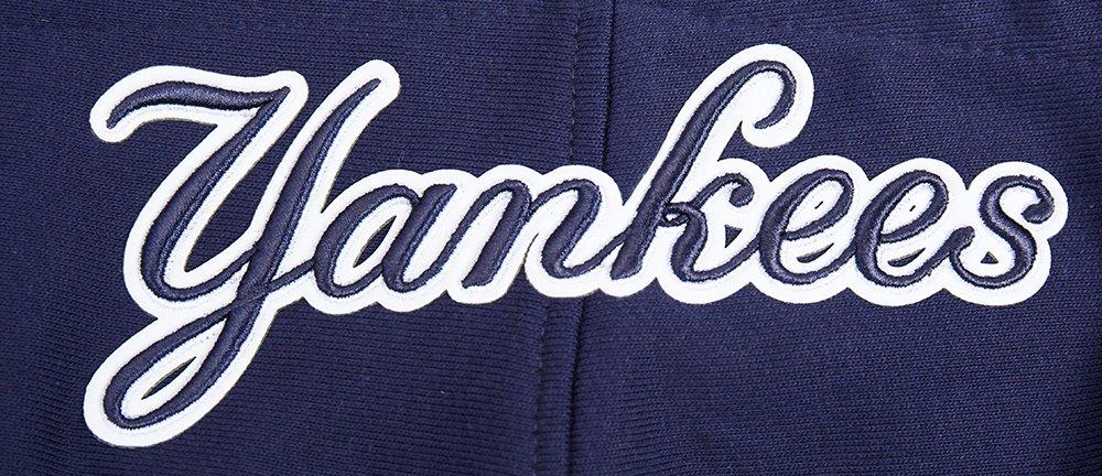 Pro Standard Men's MLB New York Yankees Old English PO Hoodie - Navy - NAVY Thumbnail View 8