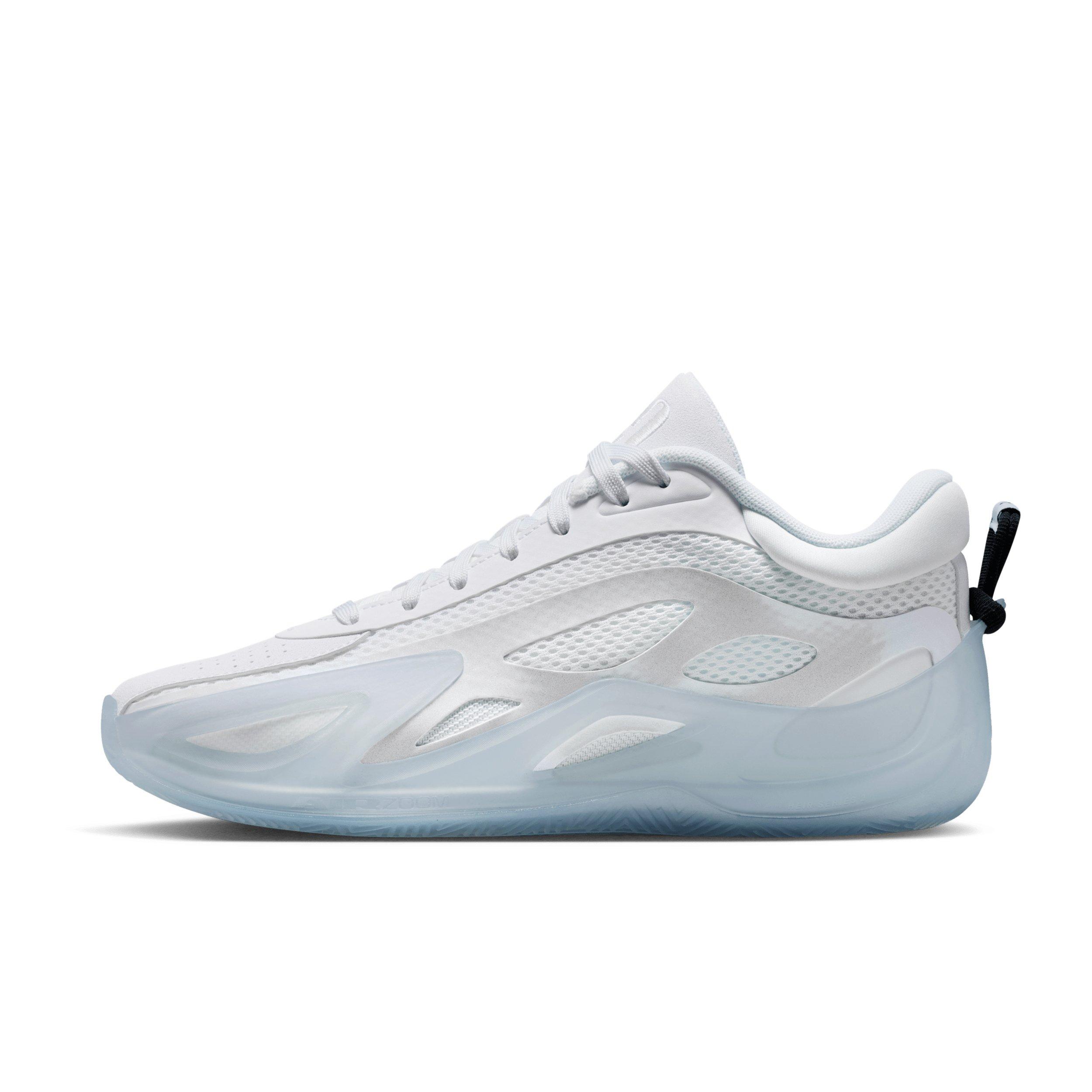 Jordan Heir Series 2 "White/Ice Blue" Women's Basketball Shoe - WHITE/BLUE Thumbnail View 2