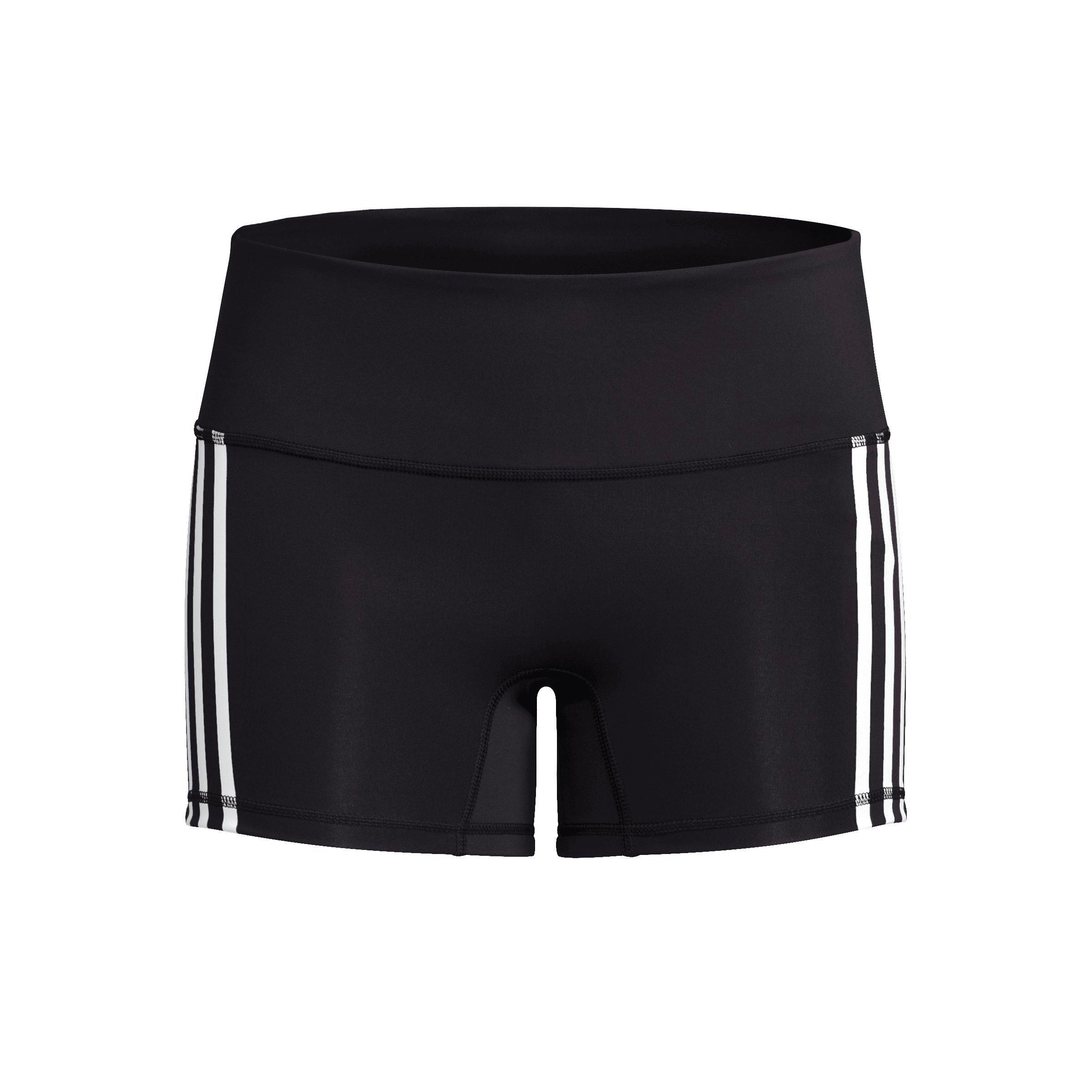 adidas womens volleyball primeknit seamless 3 inch short