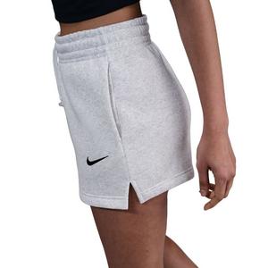 Nike Women's Sportswear Phoenix Fleece Mid-Rise 4" Shorts -Birch