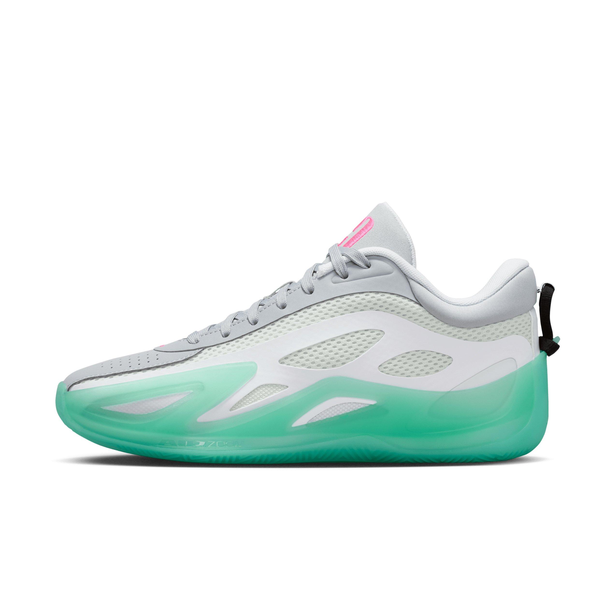 Jordan Heir Series 2 "White/Metallic Silver/Pink Blast/Light Pumice" Women's Basketball Shoe - WHITE/SILVER/PINK/LT PUMICE Thumbnail View 2