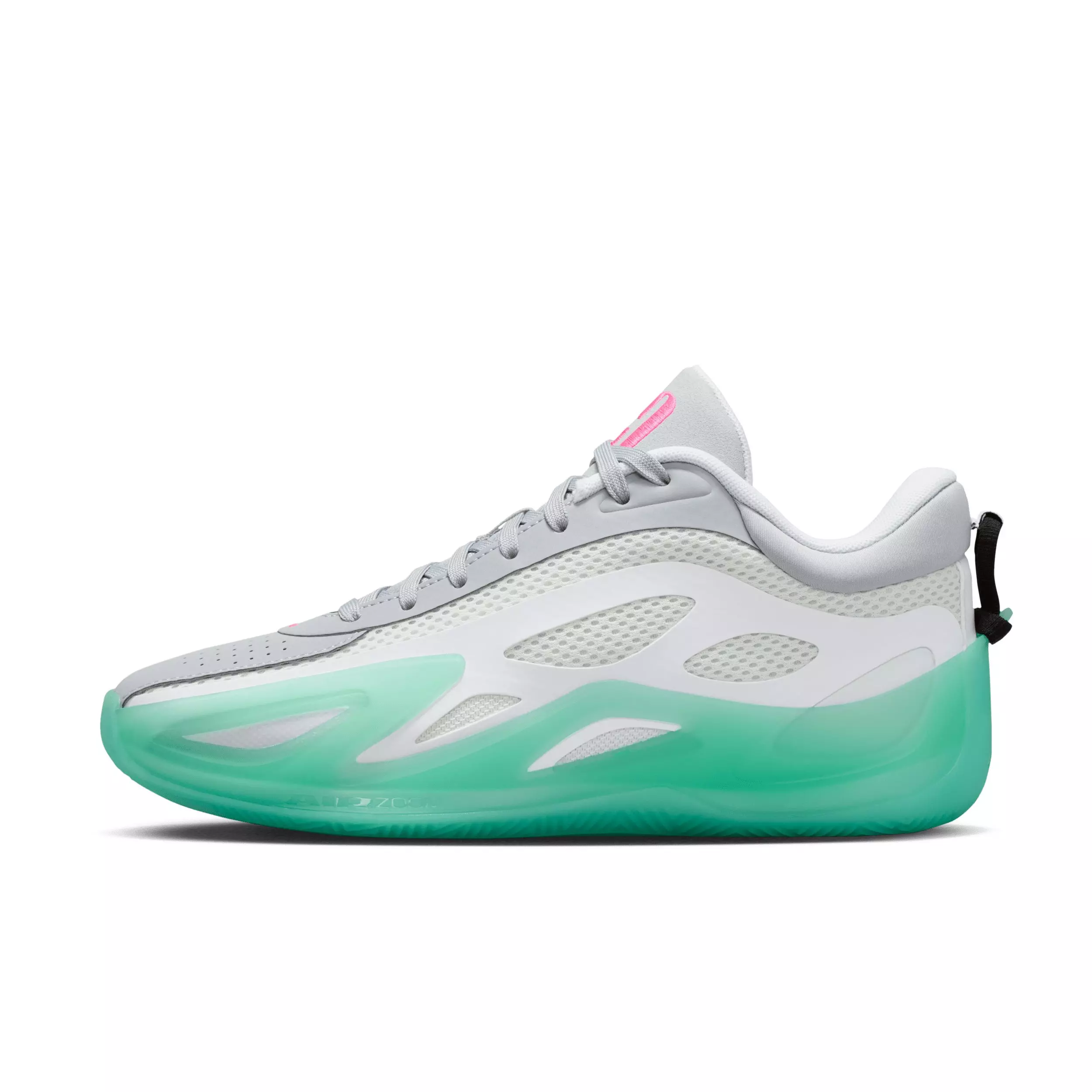 Jordan Heir Series 2 "White/Metallic Silver/Pink Blast/Light Pumice" Women's Basketball Shoe - WHITE/SILVER/PINK/LT PUMICE