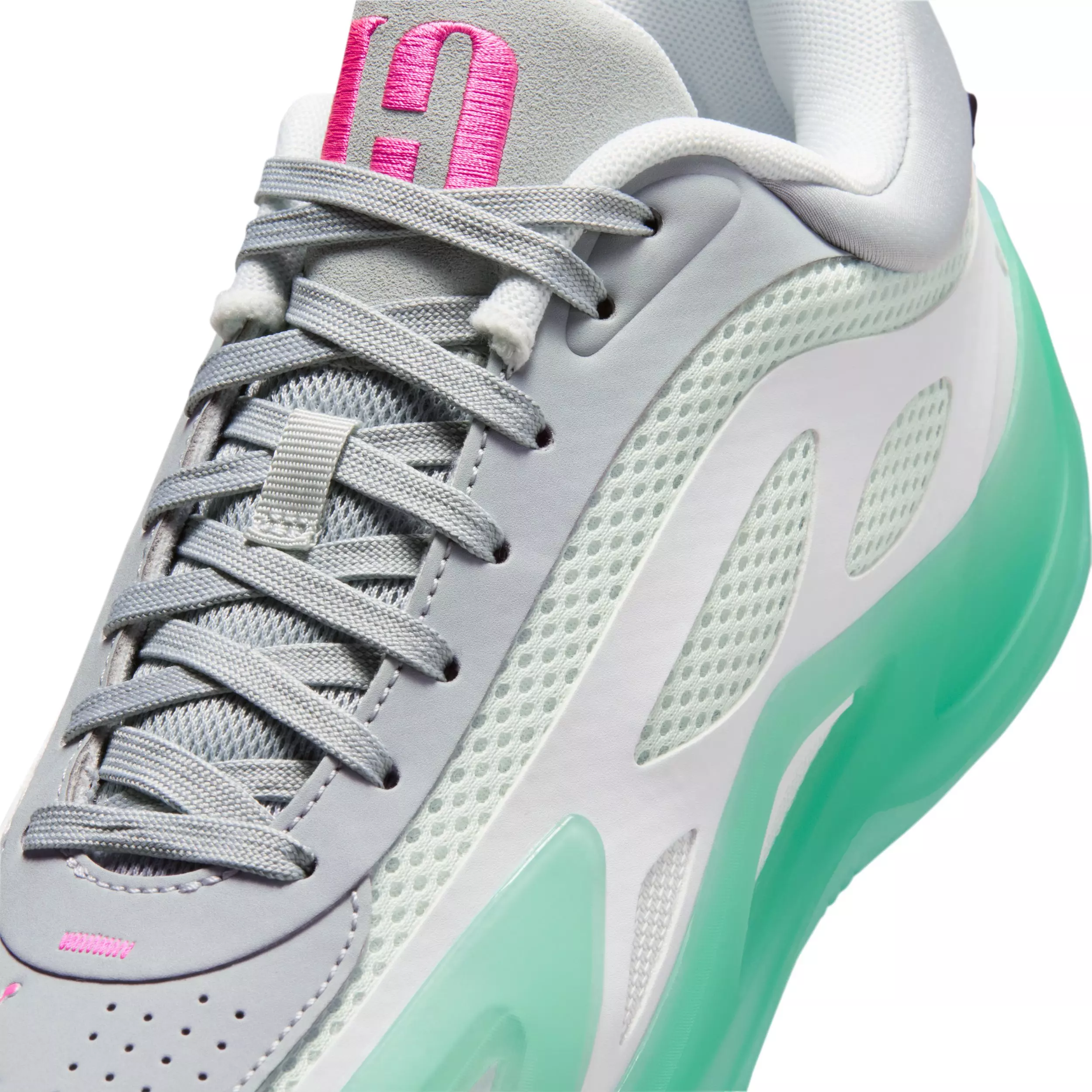 Jordan Heir Series 2 "White/Metallic Silver/Pink Blast/Light Pumice" Women's Basketball Shoe - WHITE/SILVER/PINK/LT PUMICE