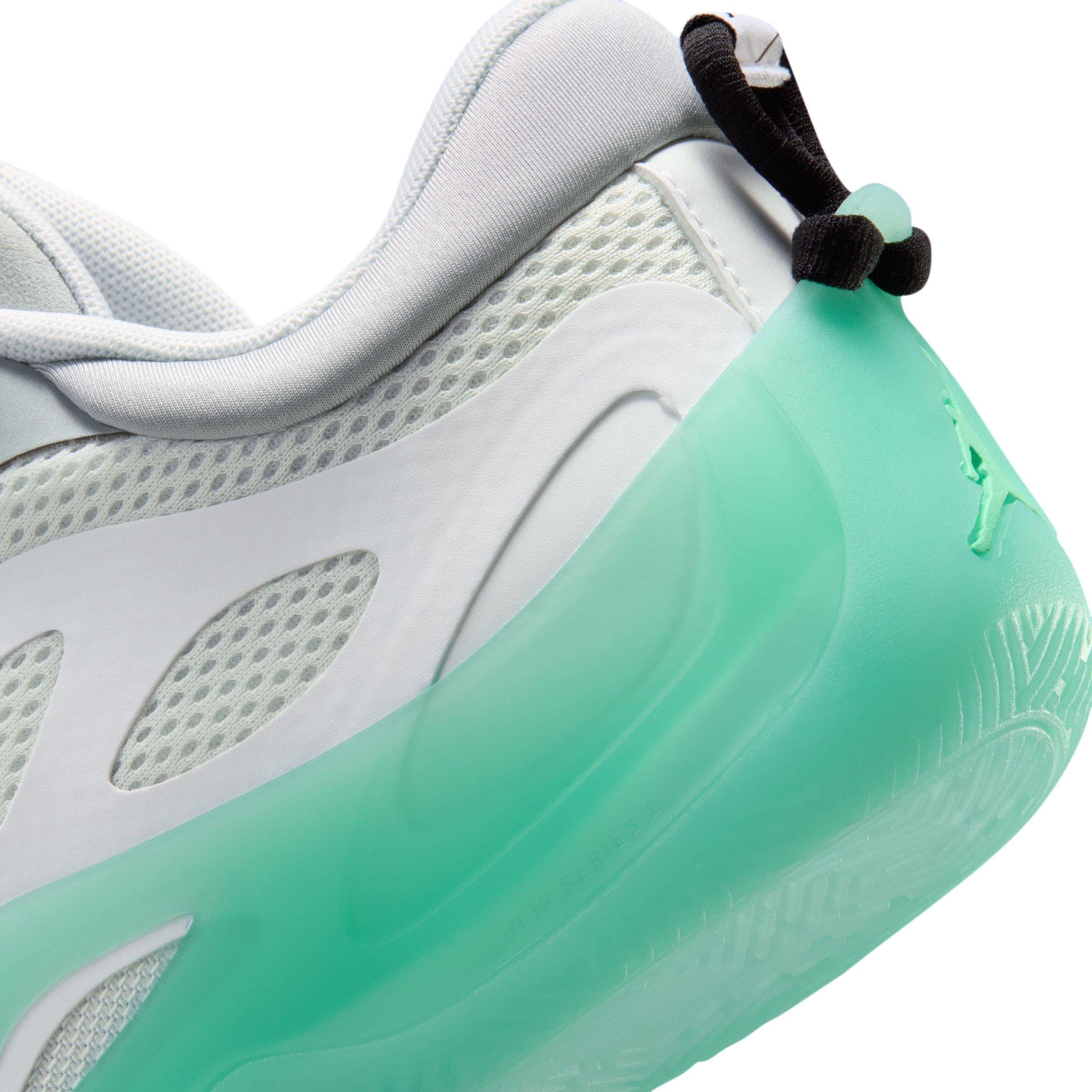 Jordan Heir Series 2 "White/Metallic Silver/Pink Blast/Light Pumice" Women's Basketball Shoe - WHITE/SILVER/PINK/LT PUMICE Thumbnail View 8