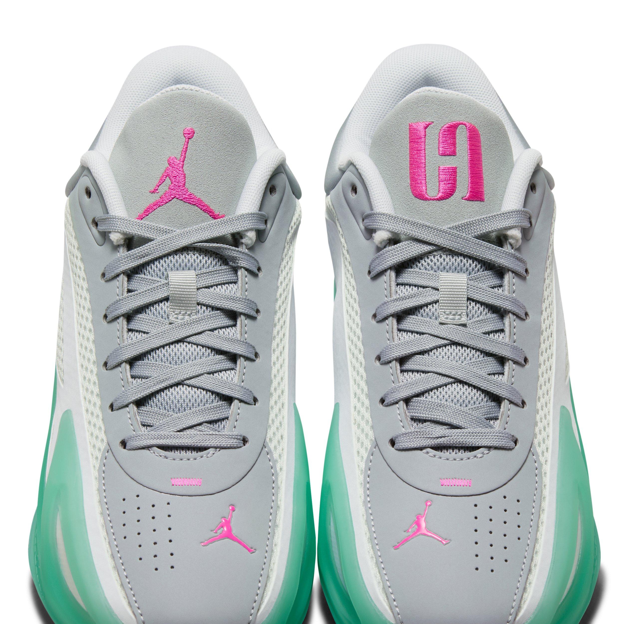 Jordan Heir Series 2 "White/Metallic Silver/Pink Blast/Light Pumice" Women's Basketball Shoe - WHITE/SILVER/PINK/LT PUMICE Thumbnail View 9