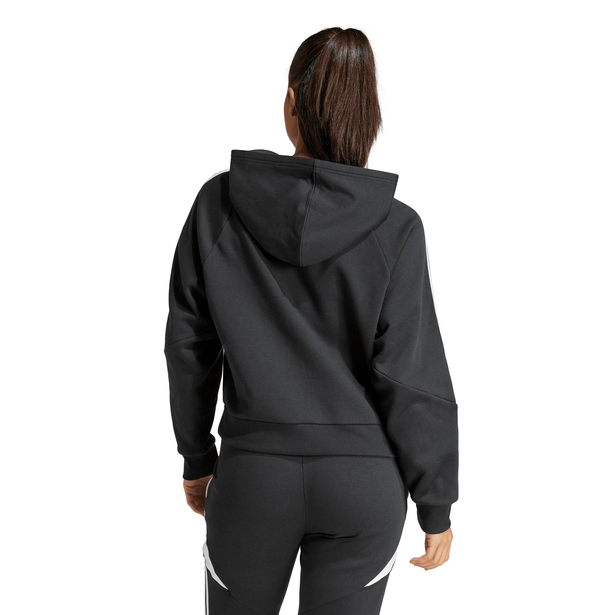 adidas Women's Tiro 24 Soccer Sweat Hoodie -Black - BLACK Thumbnail View 2