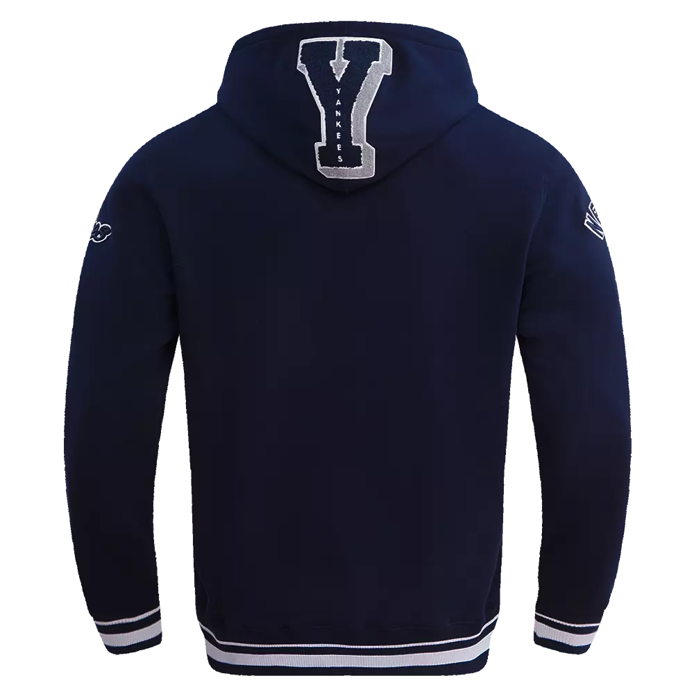 Pro Standard Men's MLB New York Yankees Mashup Rib PO Hoodie -Navy - NAVY