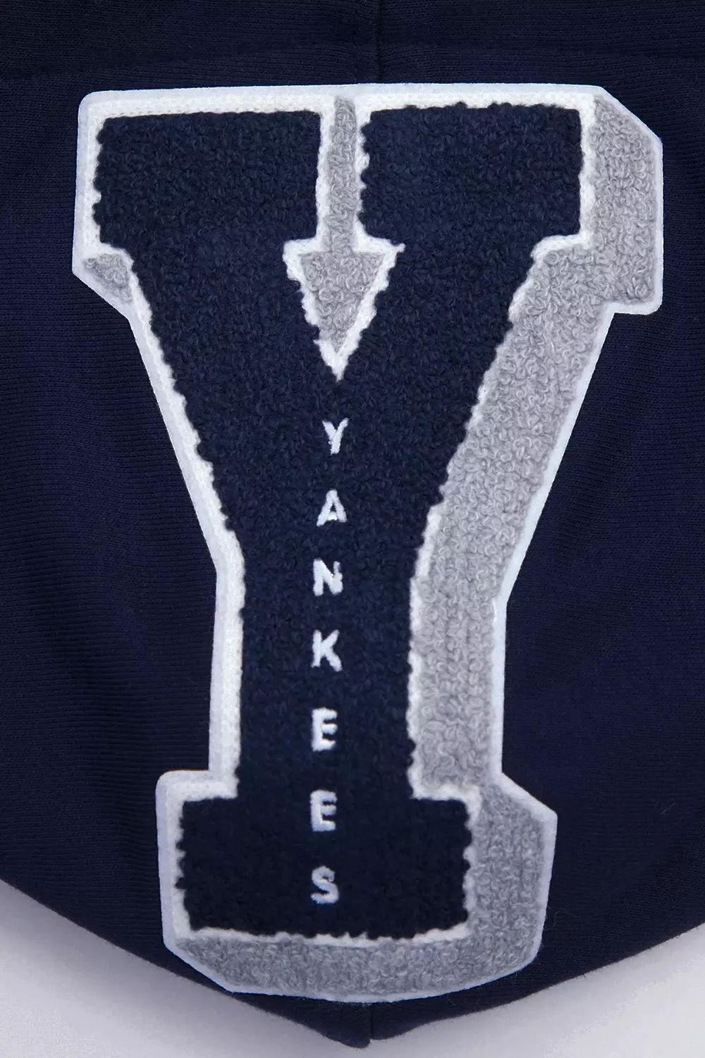 Pro Standard Men's MLB New York Yankees Mashup Rib PO Hoodie - Navy - NAVY