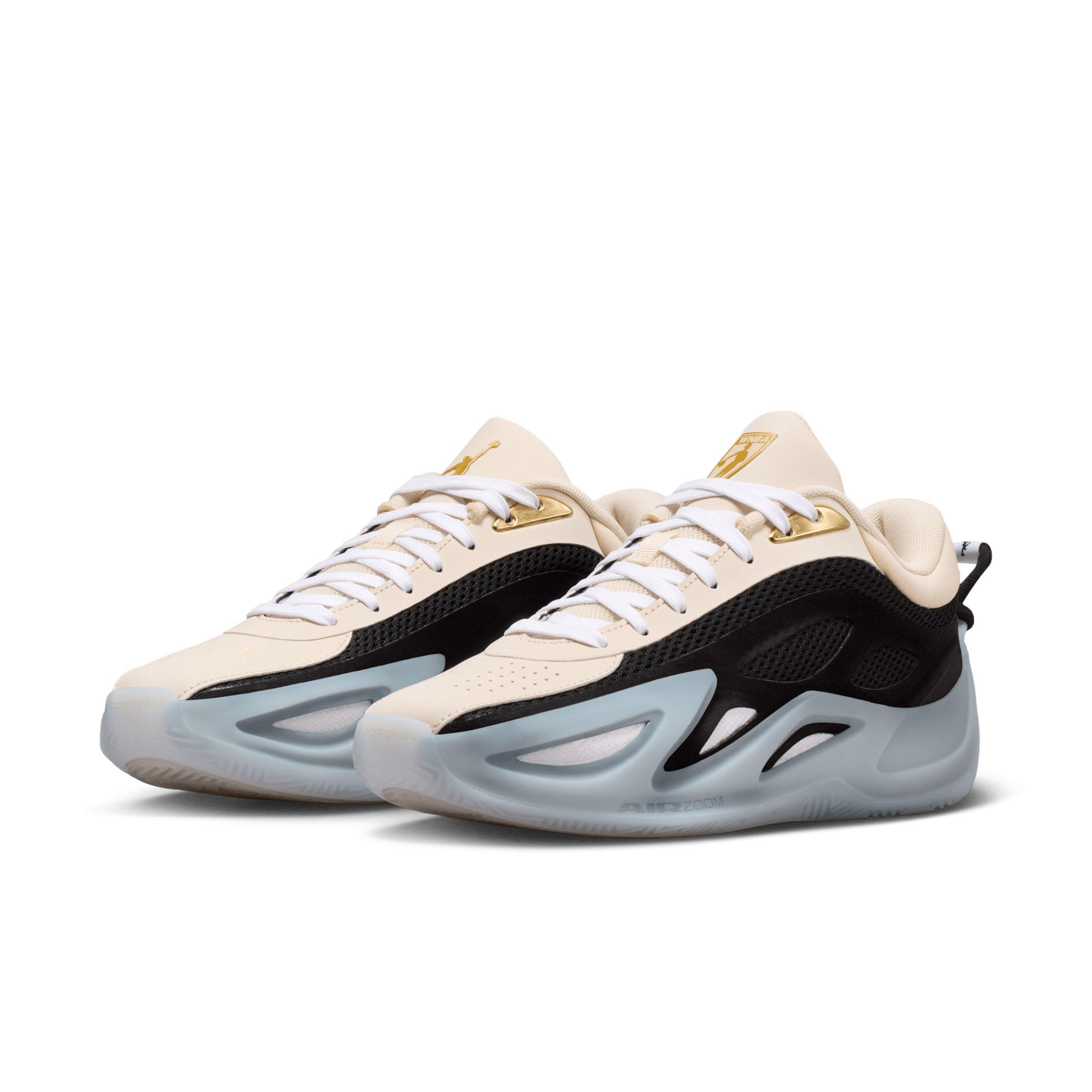 Jordan Heir Series 2 "Pearl White/Black/Metallic Gold/White" Women's Basketball Shoe - WHITE/BLACK/GOLD/WHITE Thumbnail View 3