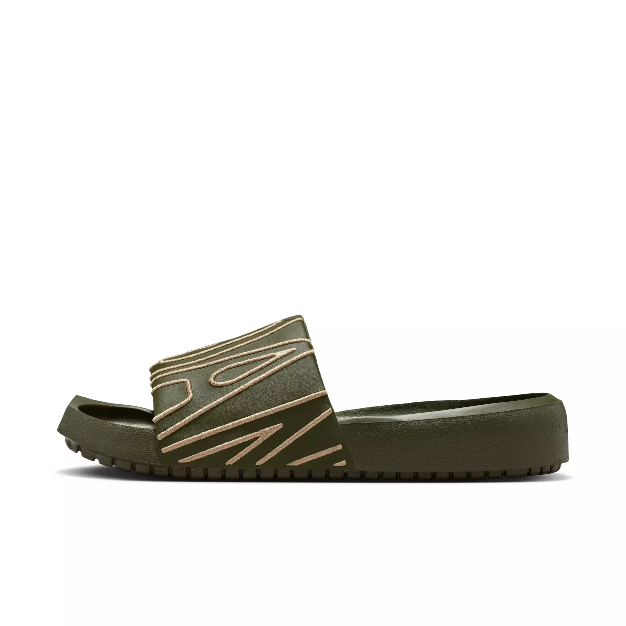 Jordan NOLA "Cargo Khaki/Khaki" Women's Slide - CARGO/KHAKI