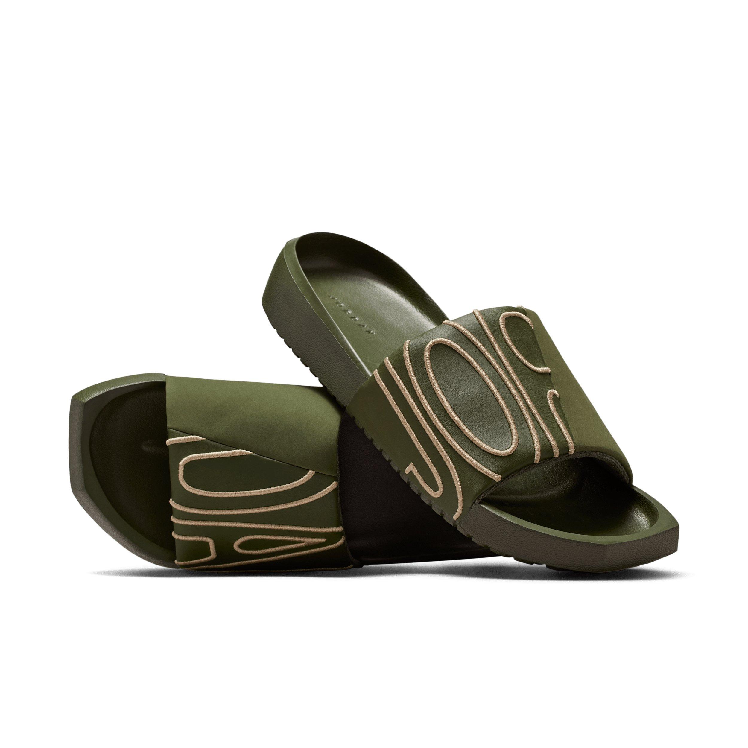 Jordan NOLA "Cargo Khaki/Khaki" Women's Slide - CARGO/KHAKI Thumbnail View 3