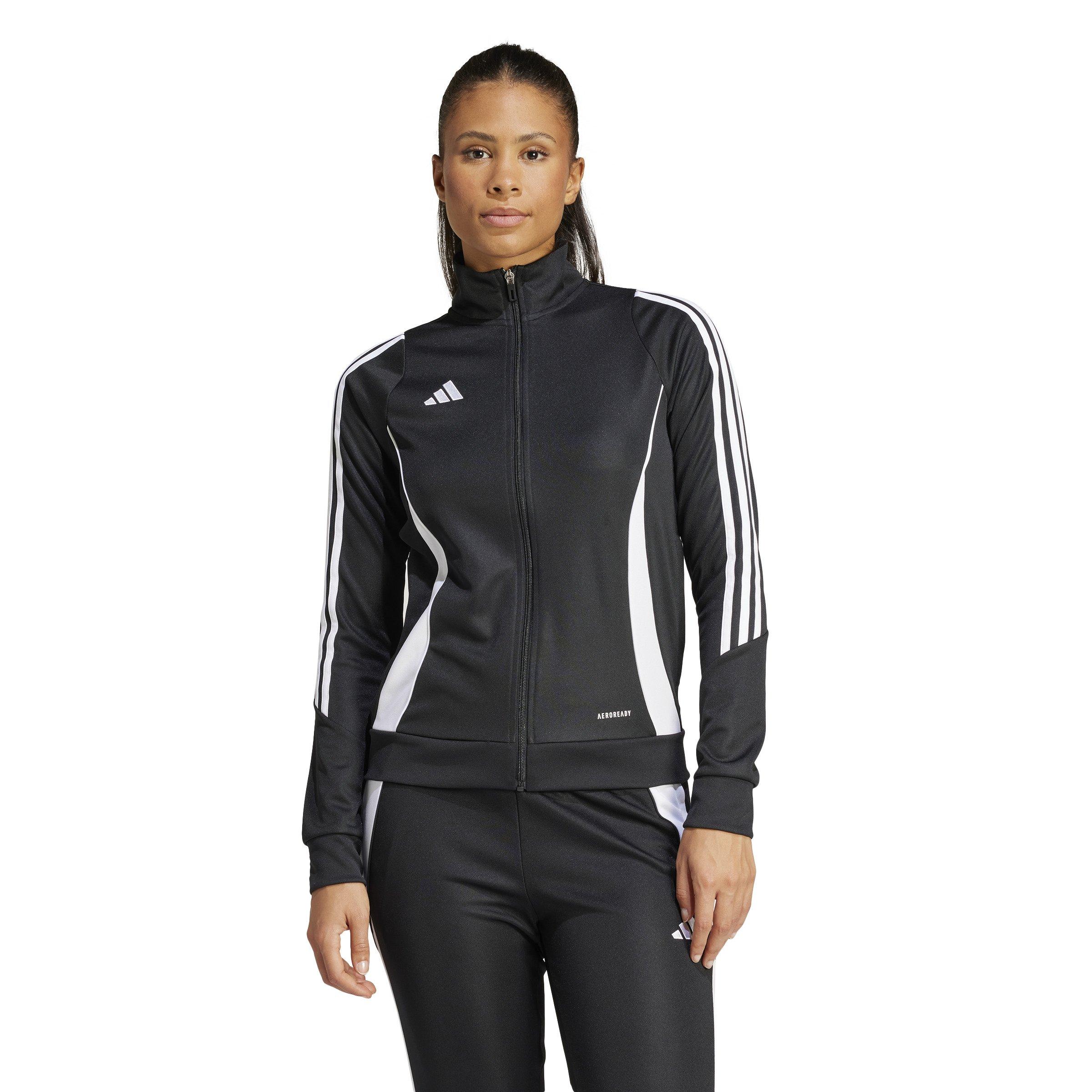 adidas Women's Tiro 24 Soccer Training Track Jacket -Black - BLACK Thumbnail View 1