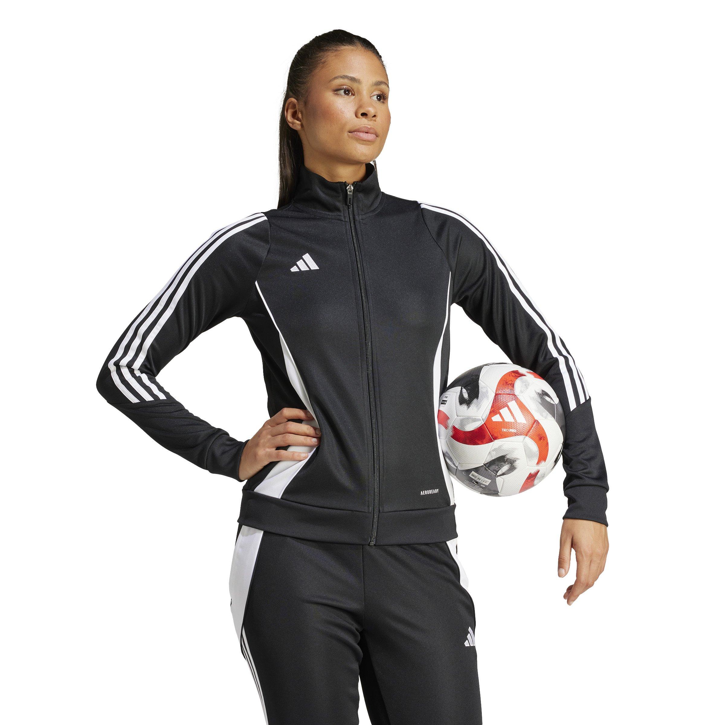 adidas Women's Tiro 24 Soccer Training Track Jacket -Black - BLACK Thumbnail View 6