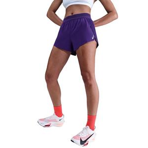 Nike Women's AeroSwift Dri-FIT ADV Mid-Rise 3" Brief-Lined Running Shorts -Purple