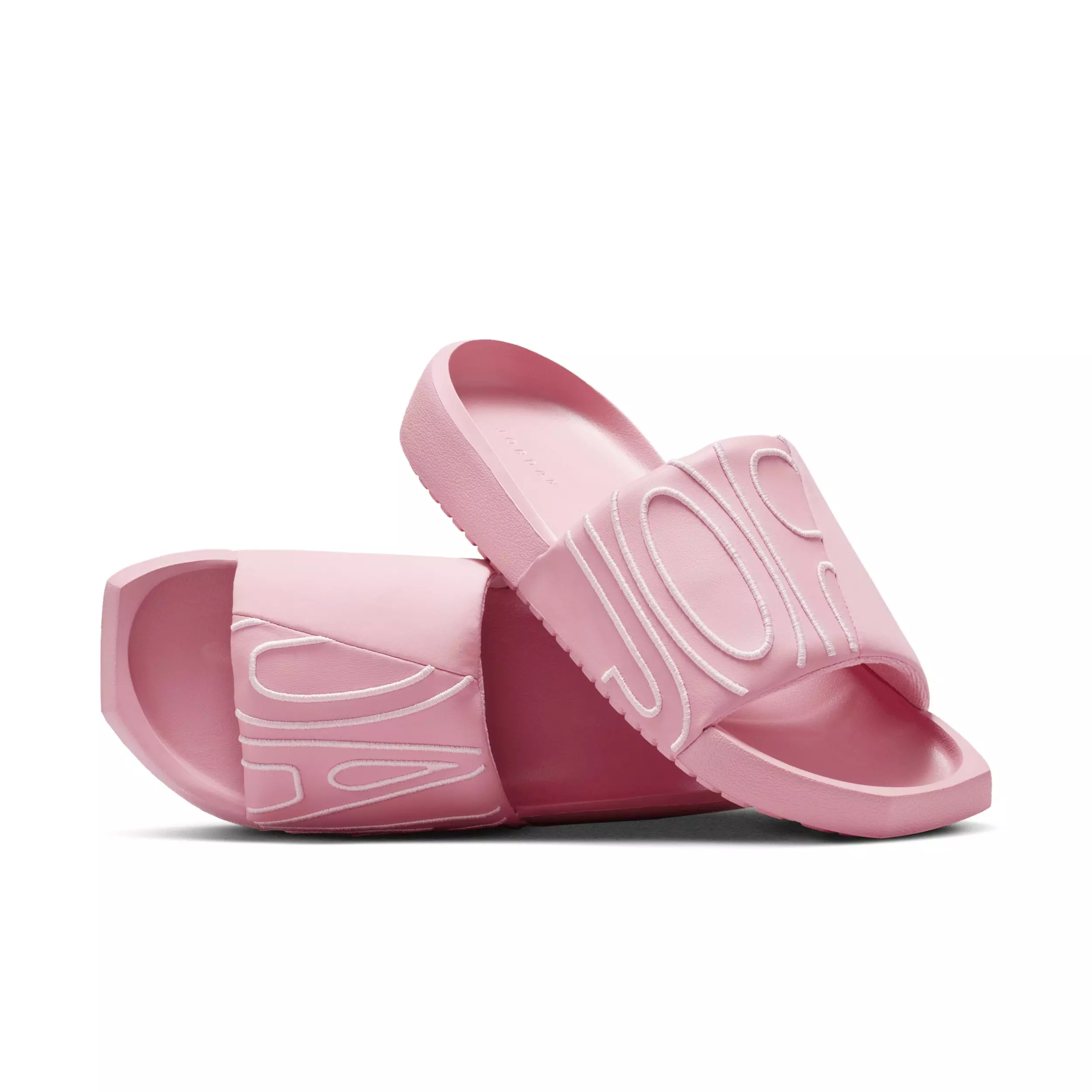 Jordan NOLA "Elemental Pink/Iced Carmine" Women's Slide - PINK/CARMINE