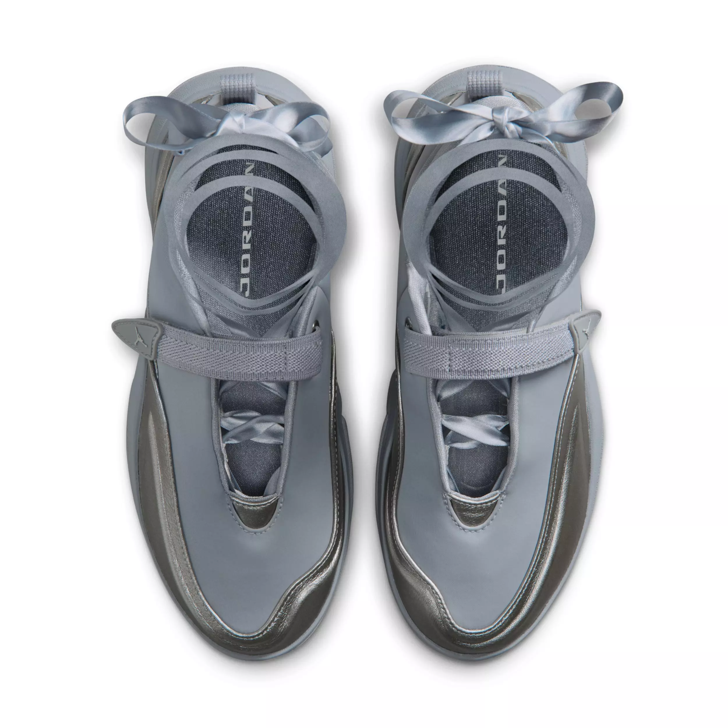 Jordan Pointe "Metallic Silver/Smoke Grey/Photon Dust" Women's Shoe - SILVER/GREY/DUST
