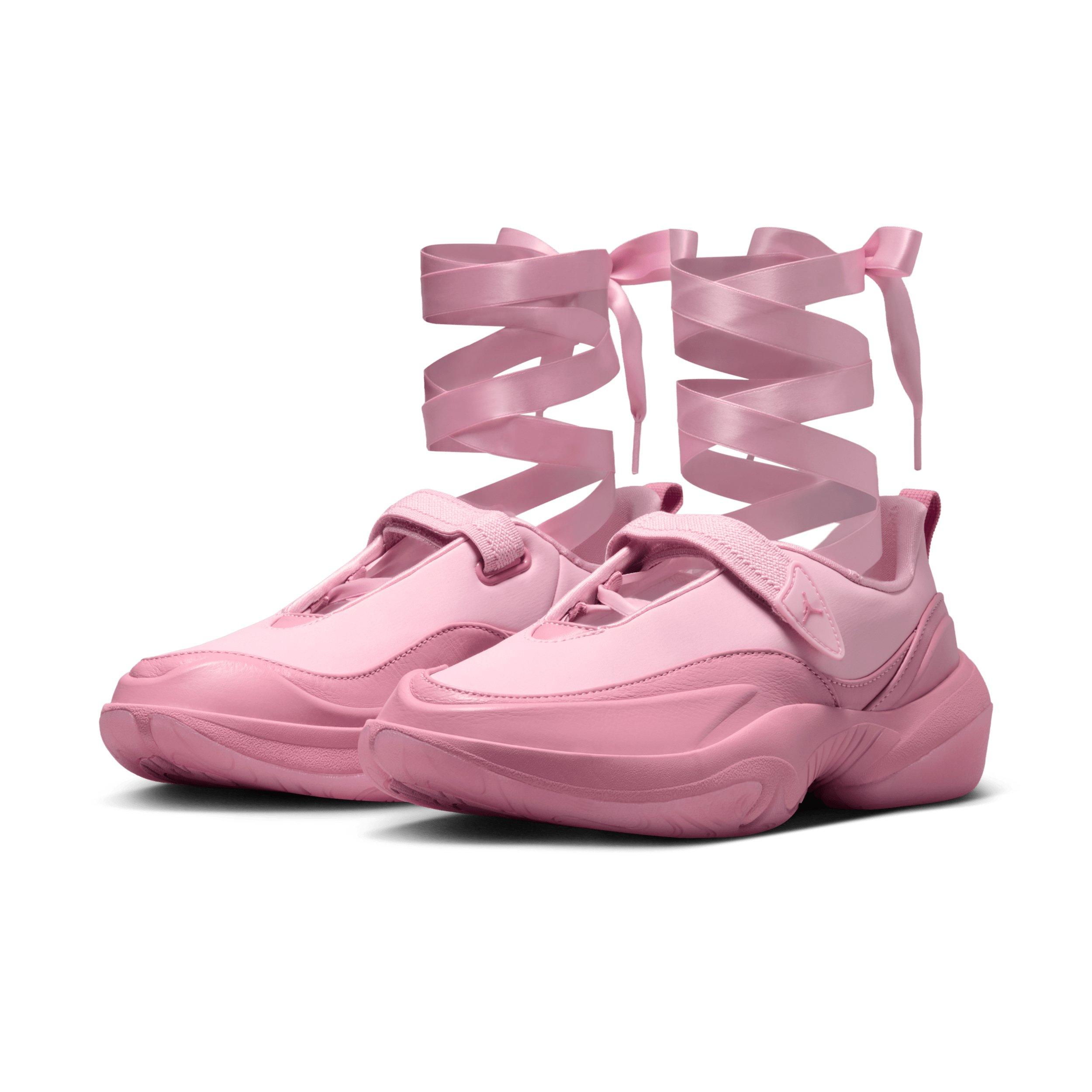 Jordan Pointe "Iced Carmine/Elemental Pink/Coconut Milk" Women's Shoe - CARMINE/PINK/MILK Thumbnail View 3