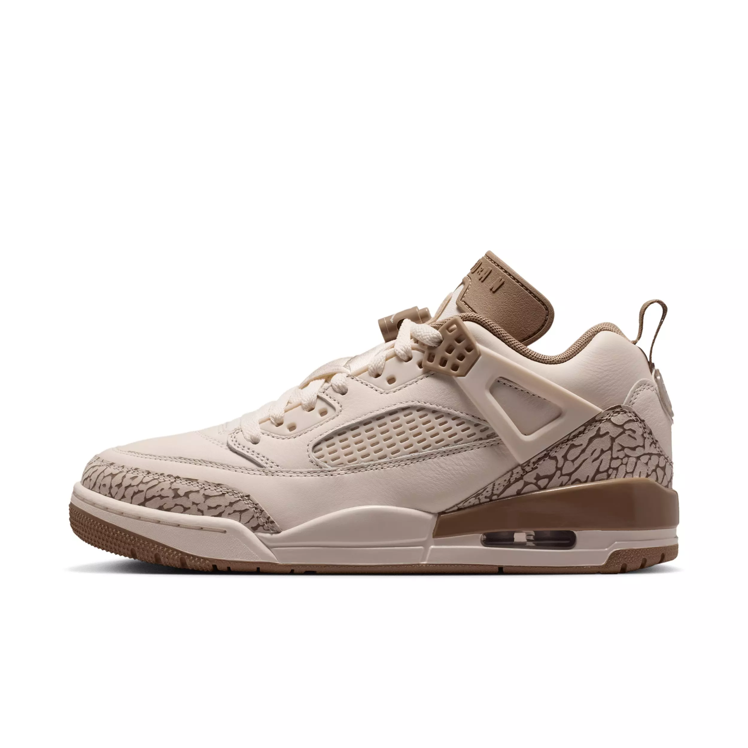 Jordan Spizike Low "Pale Ivory/Legend Light Brown/Khaki" Women's Shoe - IVORY/LT BROWN/KHAKI