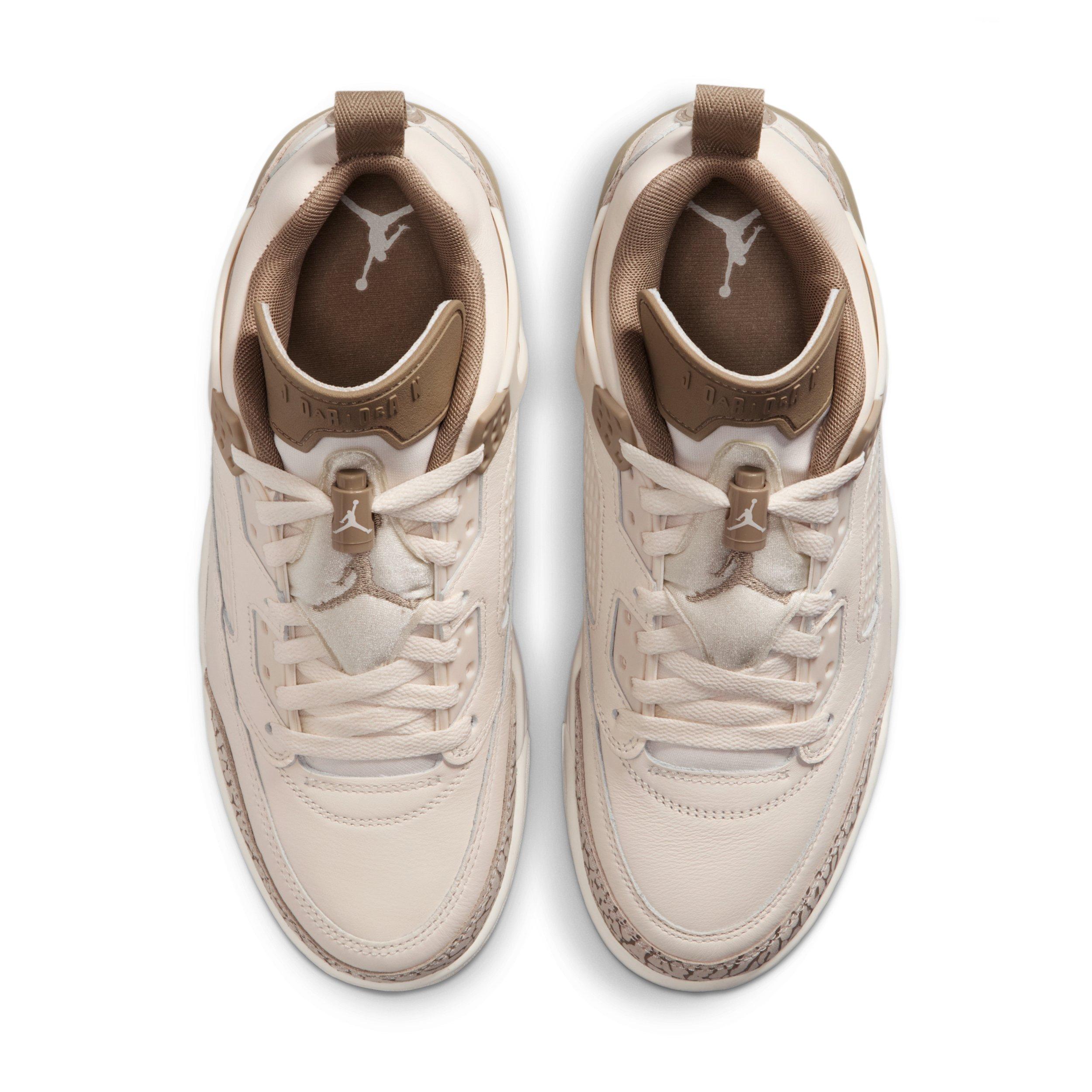 Jordan Spizike Low "Pale Ivory/Legend Light Brown/Khaki" Women's Shoe - IVORY/LT BROWN/KHAKI Thumbnail View 4