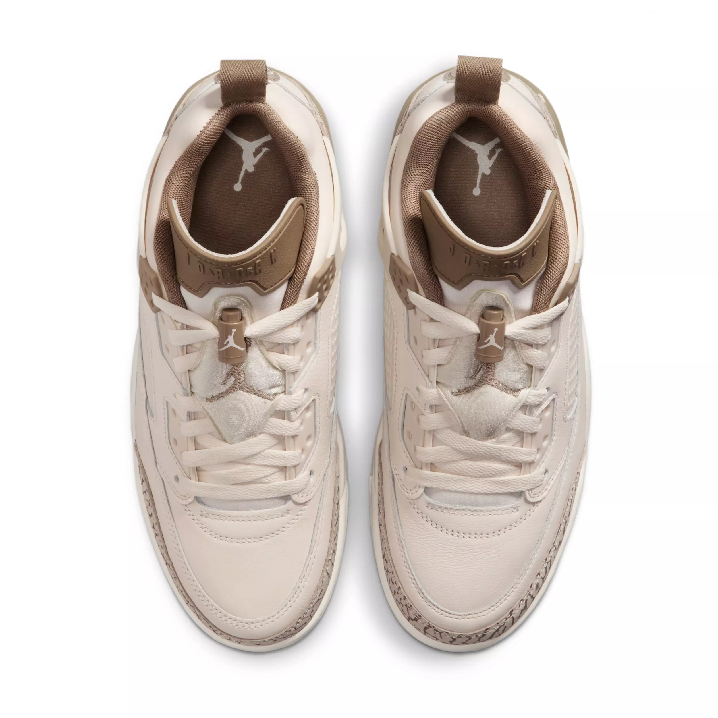 Jordan Spizike Low "Pale Ivory/Legend Light Brown/Khaki" Women's Shoe - IVORY/LT BROWN/KHAKI