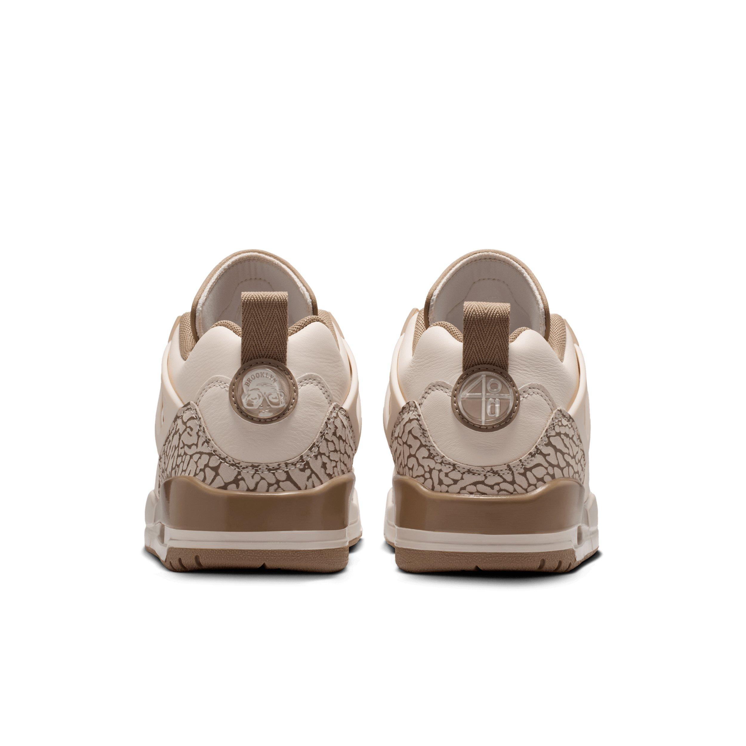 Jordan Spizike Low "Pale Ivory/Legend Light Brown/Khaki" Women's Shoe - IVORY/LT BROWN/KHAKI Thumbnail View 5