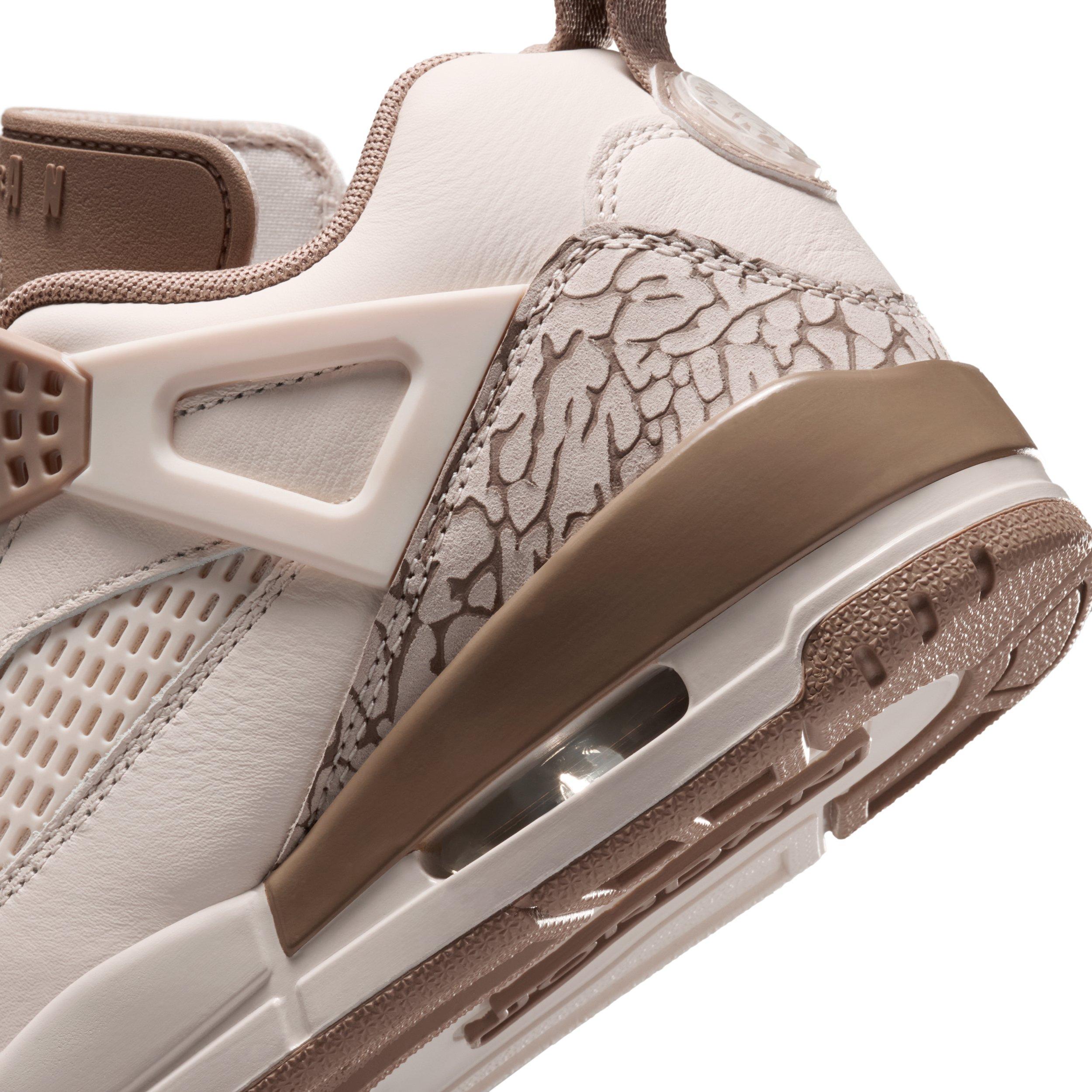 Jordan Spizike Low "Pale Ivory/Legend Light Brown/Khaki" Women's Shoe - IVORY/LT BROWN/KHAKI Thumbnail View 8